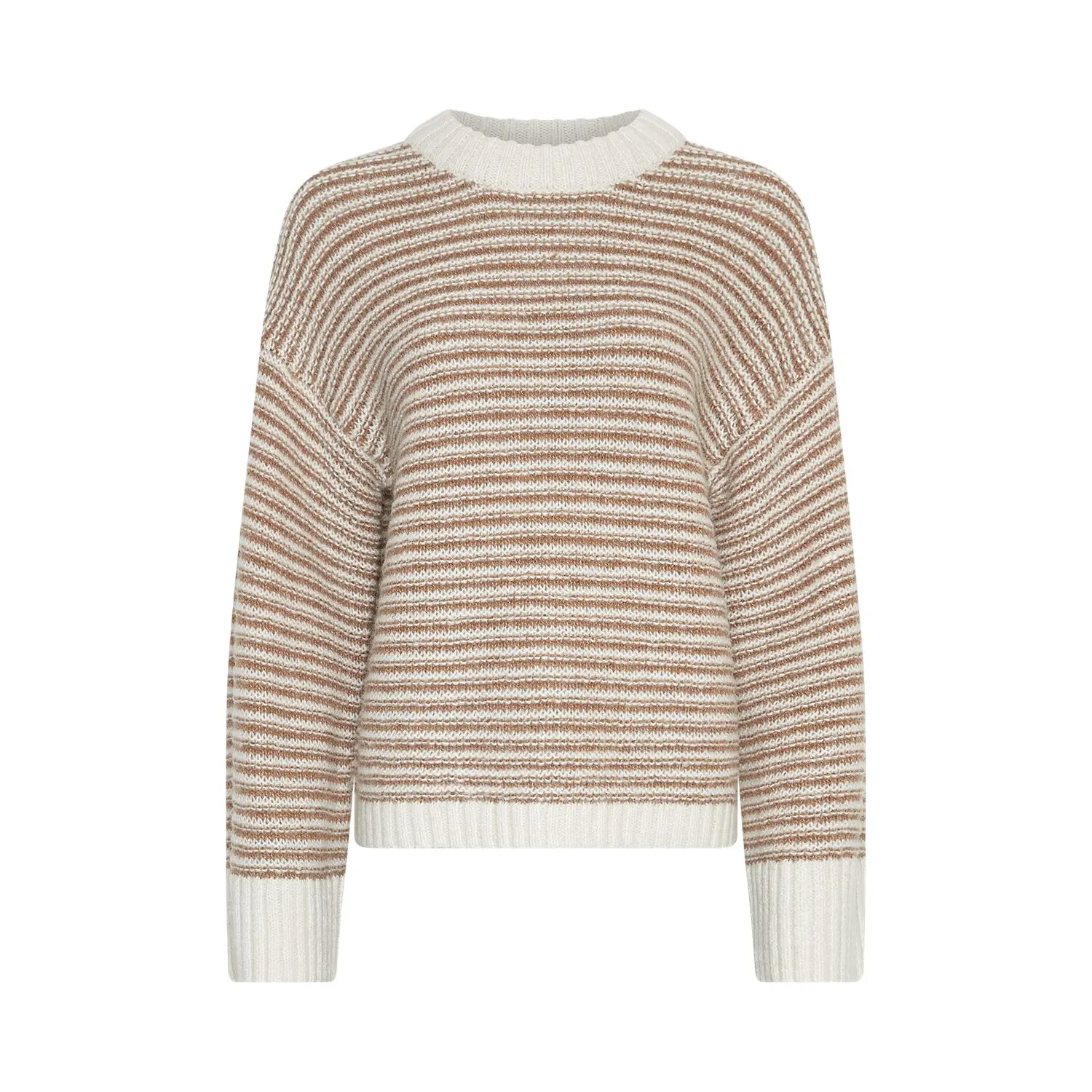 Moss Copenhagen Women's Beige Woman Sweater Pheodora Stp