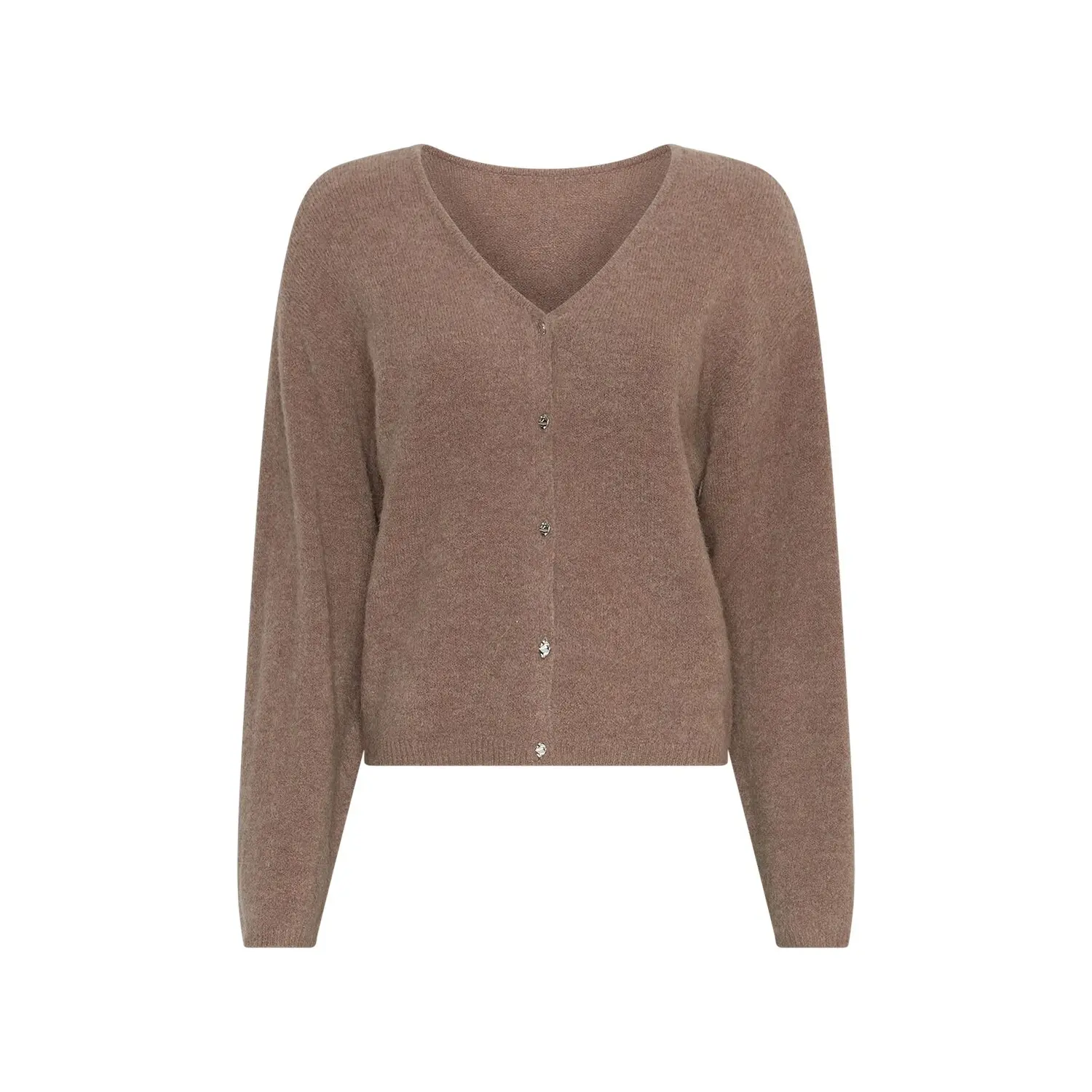 Moss Copenhagen Women's Beige Cardigan Jinie Hope