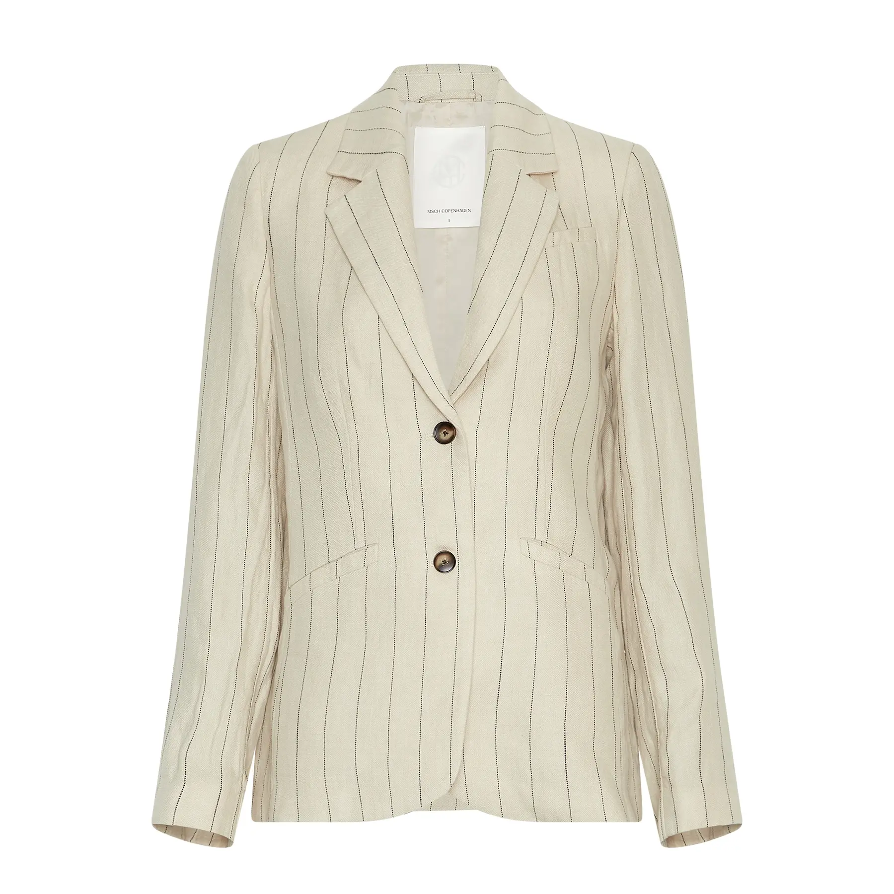 Moss Copenhagen Women's Beige Blazer Claritte