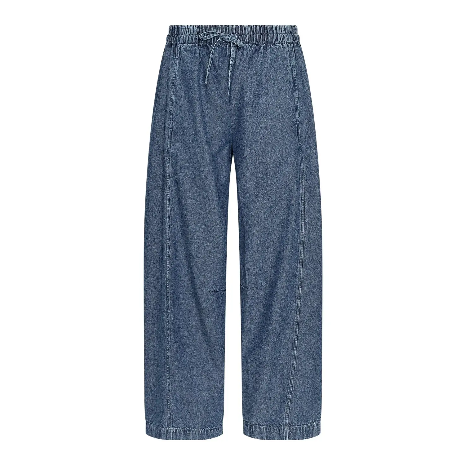 Moss Copenhagen Women's Bleu Trousers Aniela