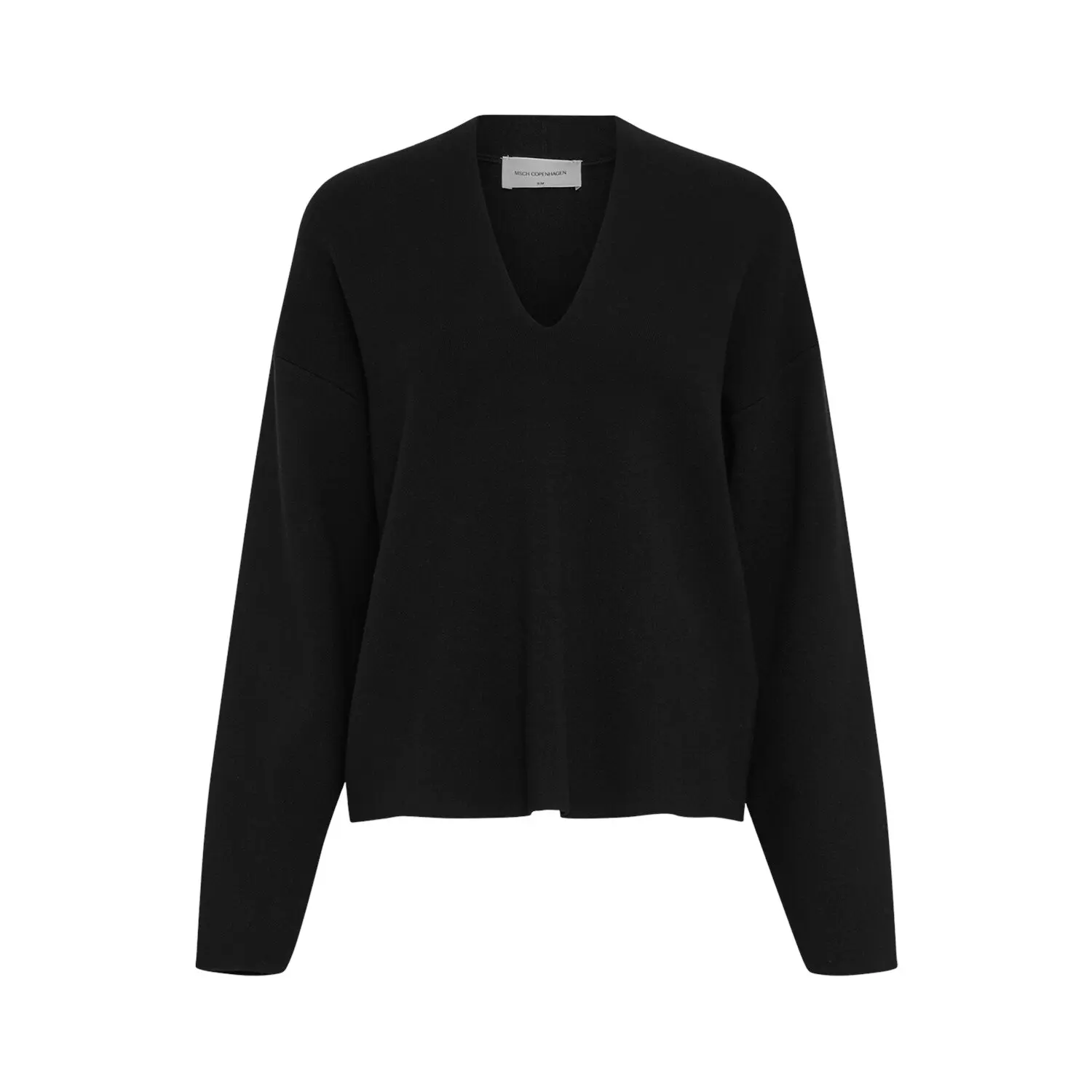 Damen V-Ausschnitt Pulli Moss Copenhagen Lare East