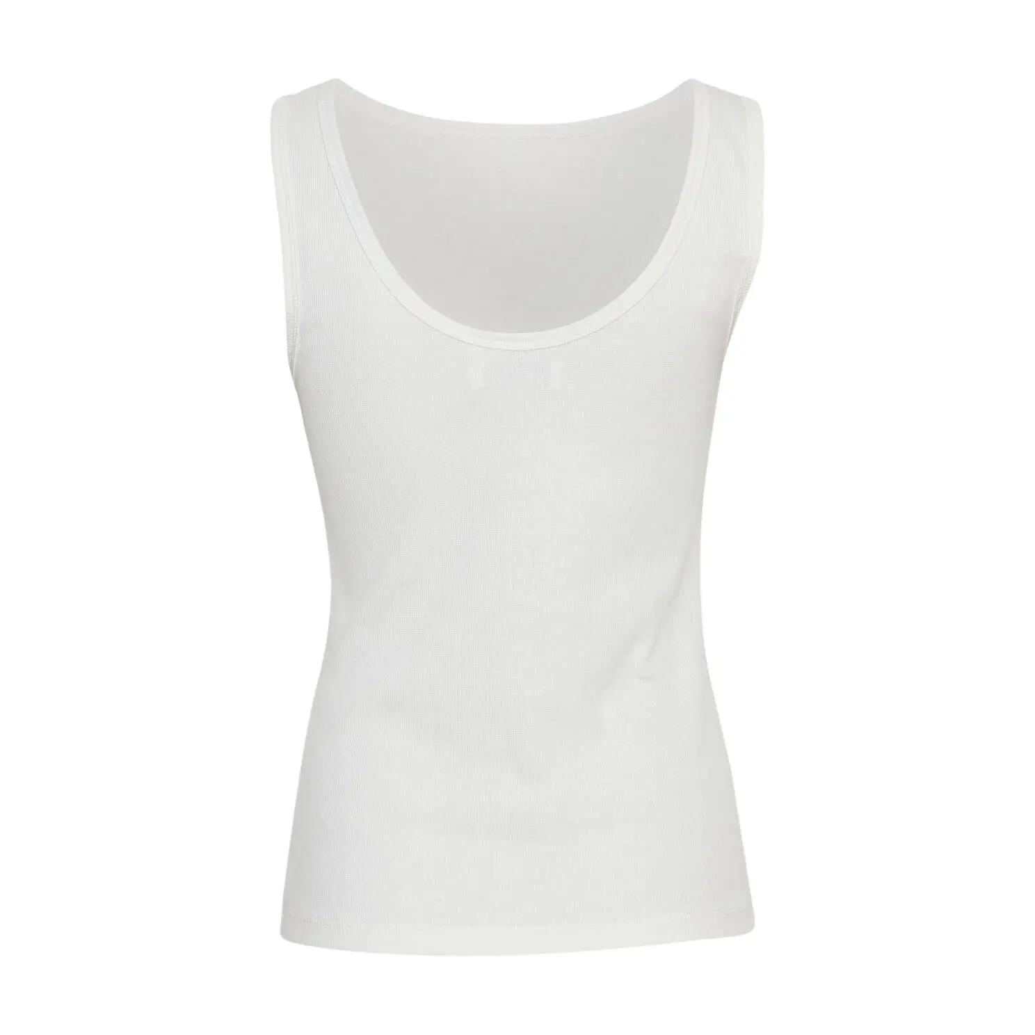Moss Copenhagen Women's White Tank Top Didina Rasmia