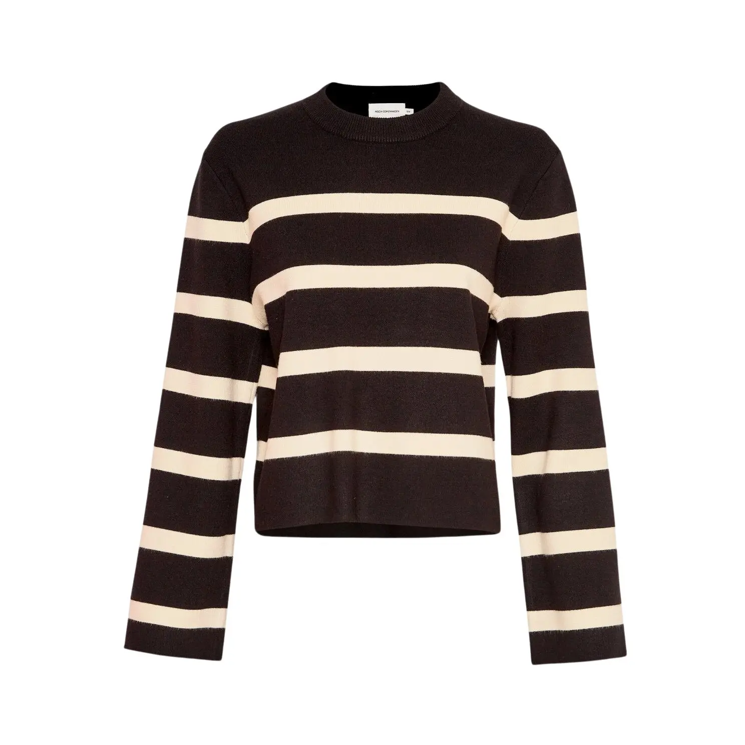 Moss Copenhagen Women's Black Woman Sweater Ginnette East Stp