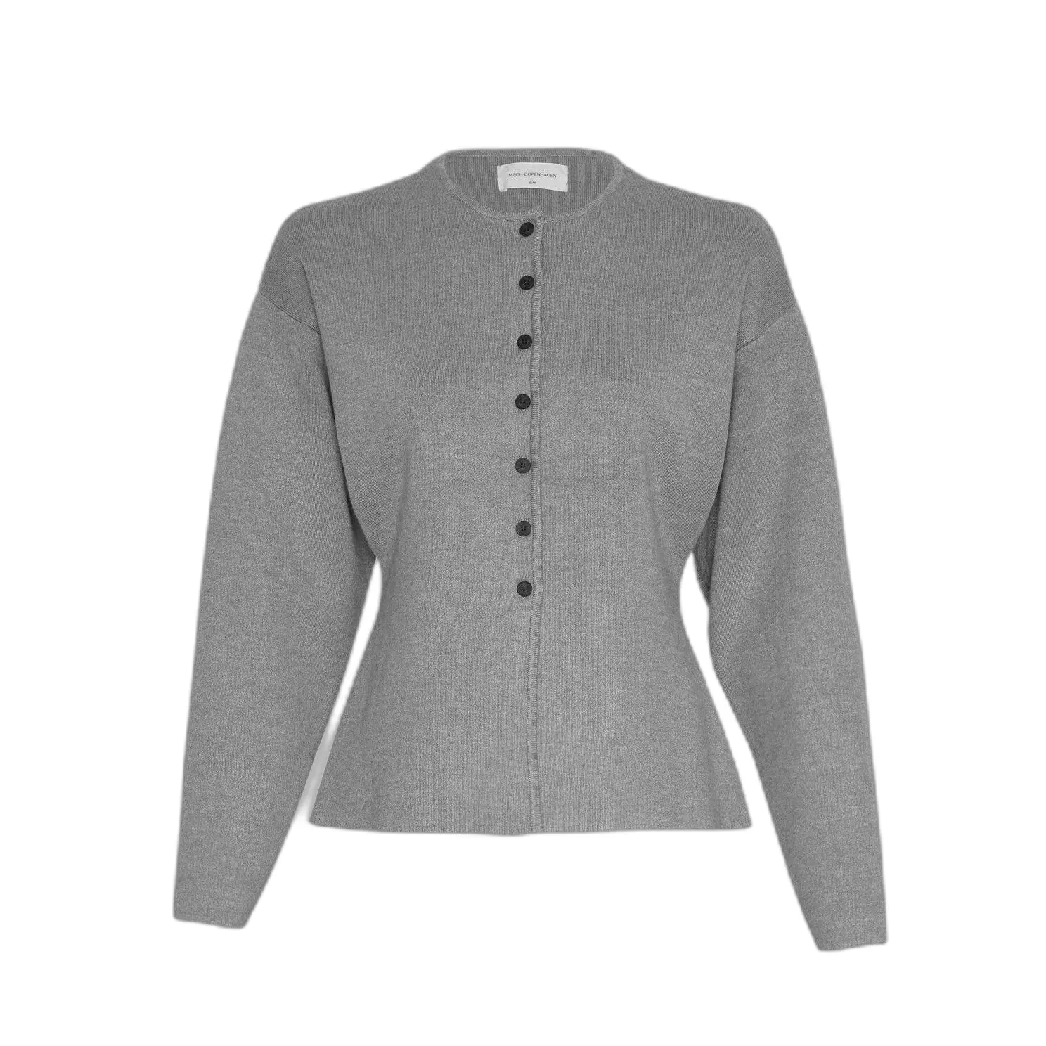 Moss Copenhagen Women's Grey Cardigan Mirielle Hasle
