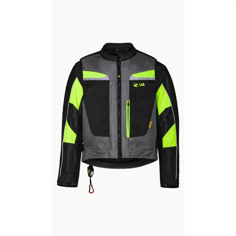 Giubbotto airbag moto rimovibile Motoairbag V4 Fast-Lock