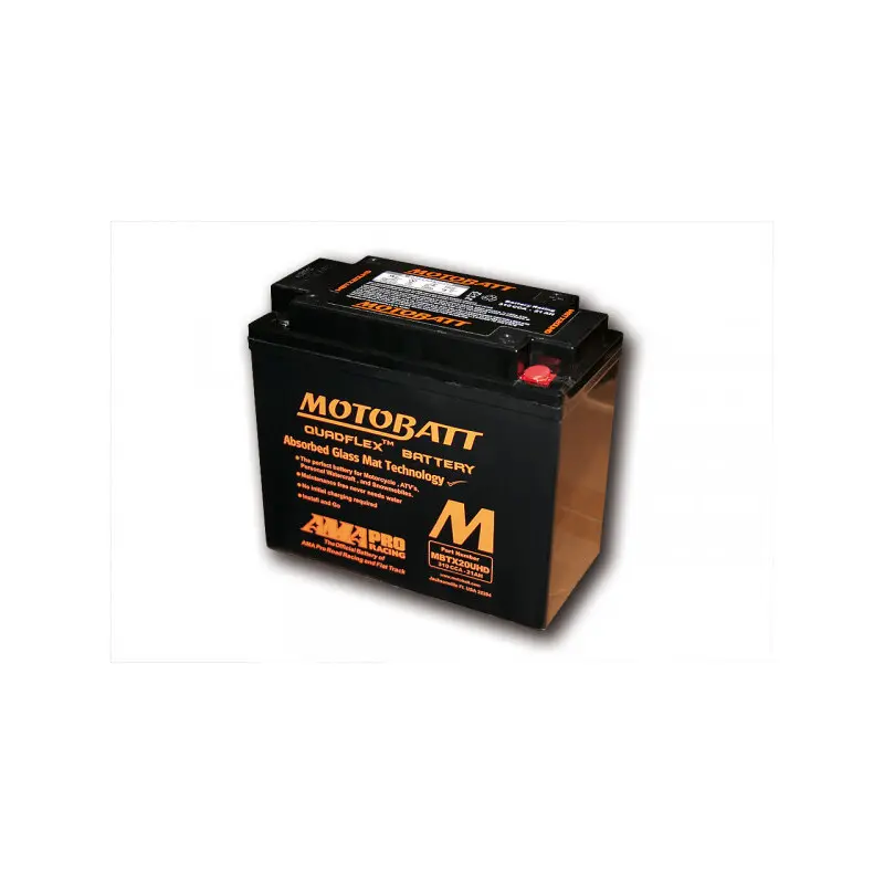 4-polige Motorradbatterie Motobatt MBTX20UHD