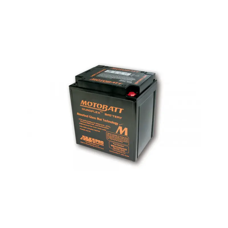 4-polige Motorradbatterie Motobatt MBTX30UHD