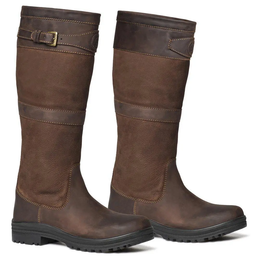 Stivali da equitazione in pelle da donna Mountain Horse Cumberland Regular Wide