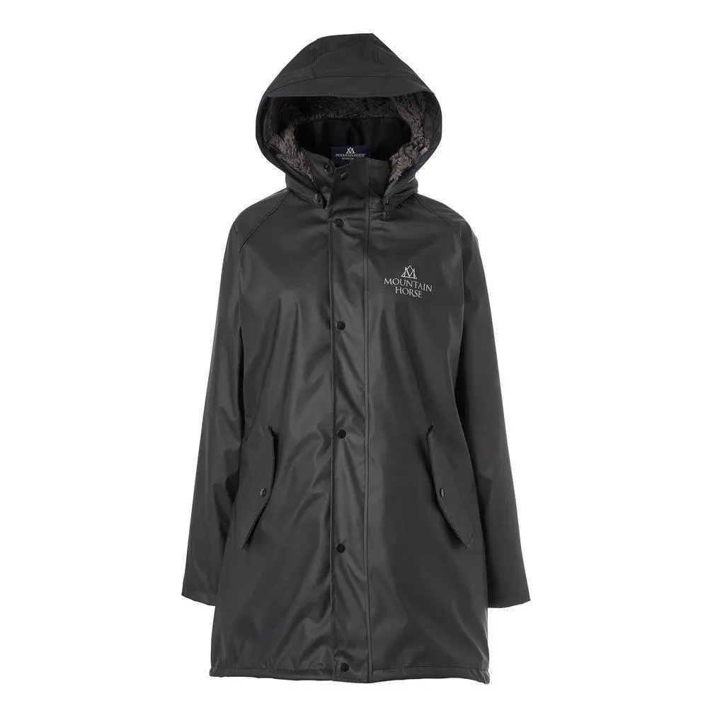 Kinder Reitregenjacke mit Kapuze Mountain Horse Spirit