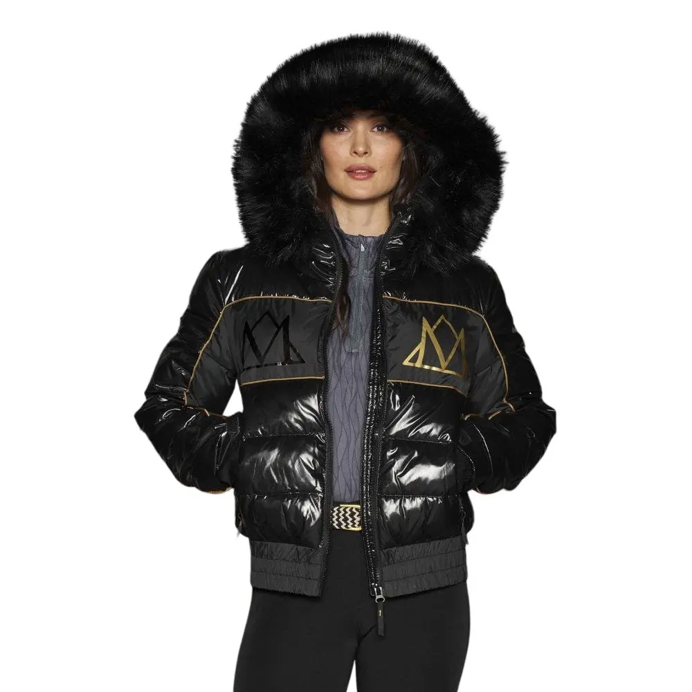 Hooded Puffer Jacket Mountain Horse Diamond