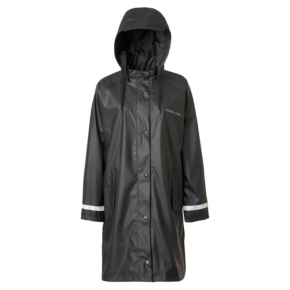 Riding raincoat woman Mountain Horse