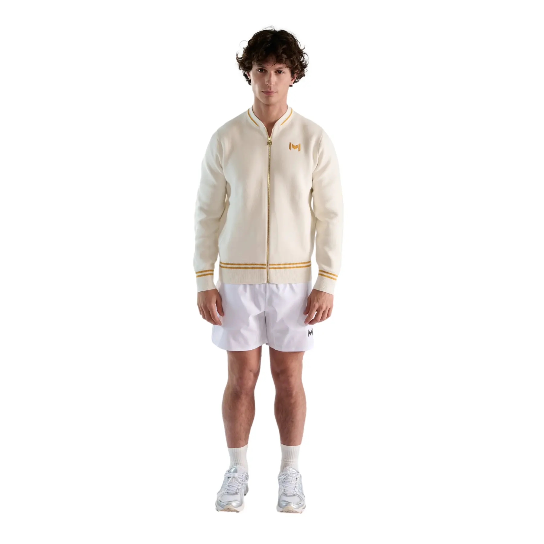 Strickjacke Mouratoglou Apparel Gold Finish