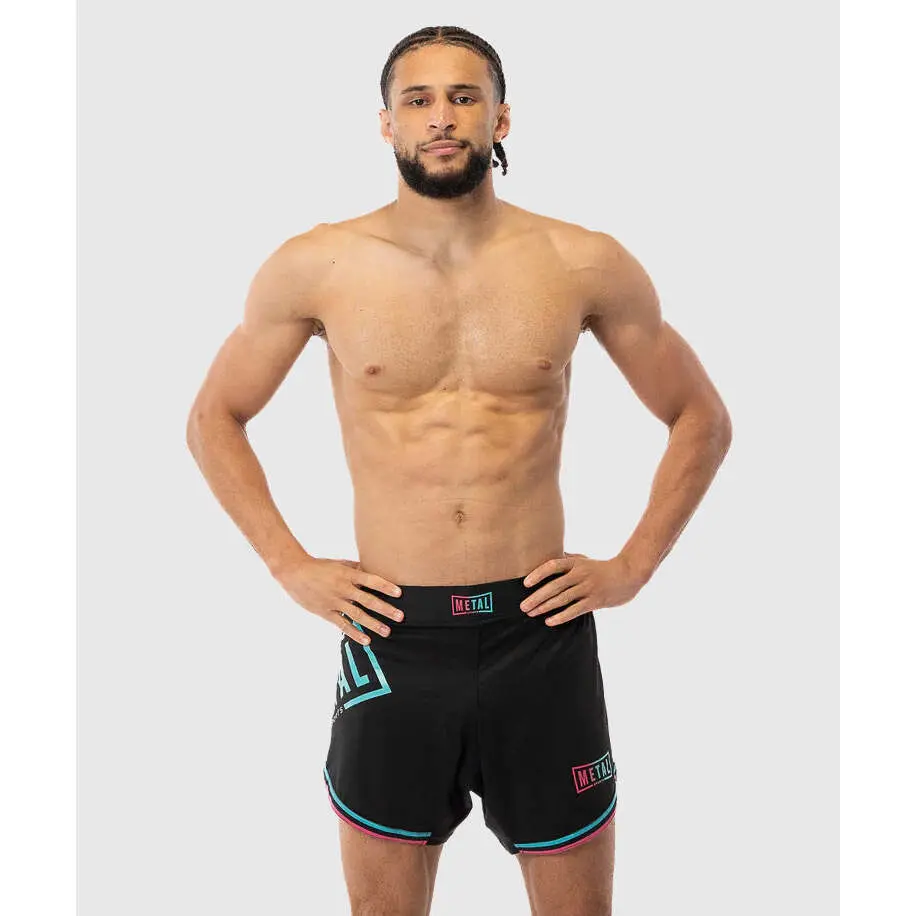Shorts MMA Metal Boxe Miami Vice