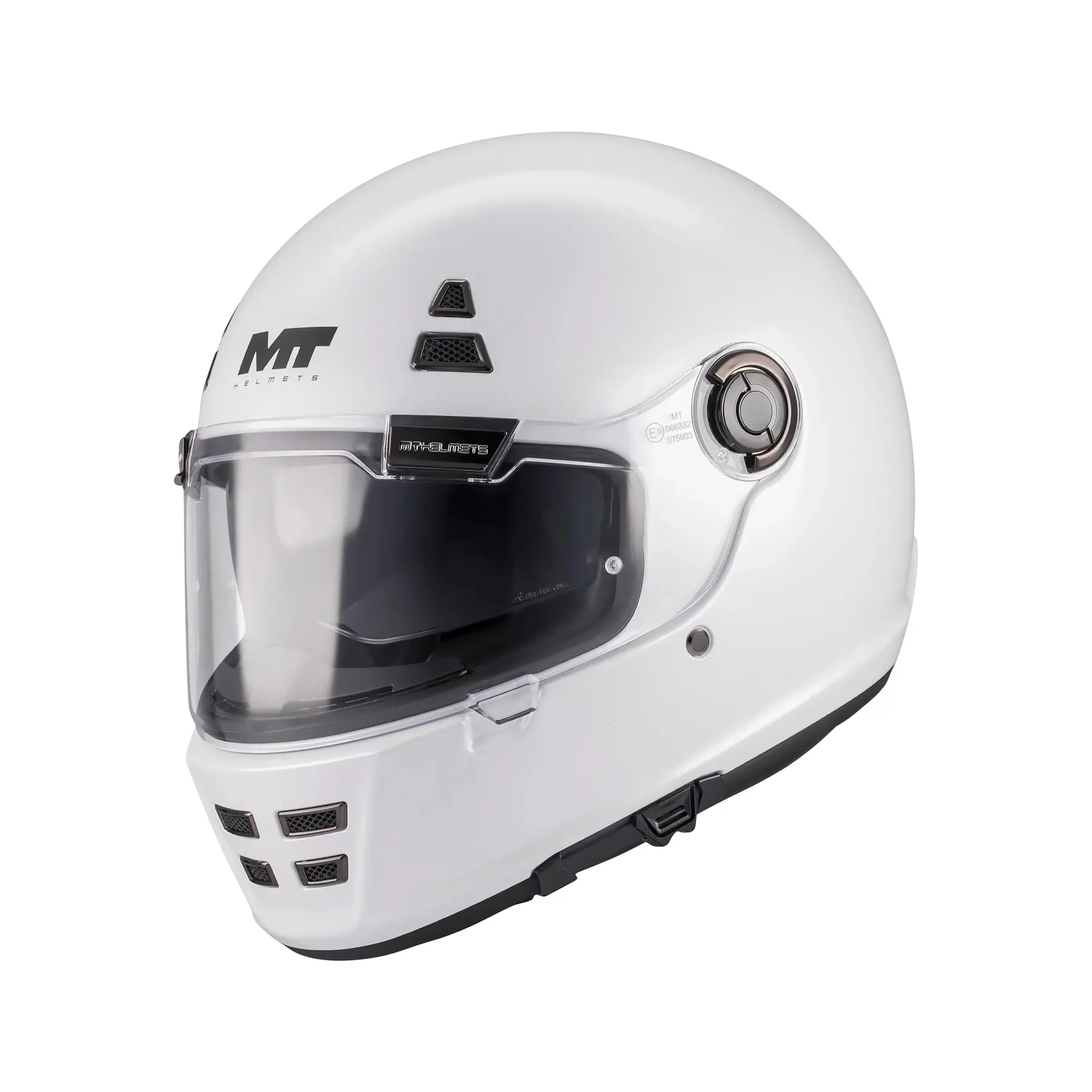 Motorrad-Integralhelm MT Helmets Jarama SV Pure A0 Gloss