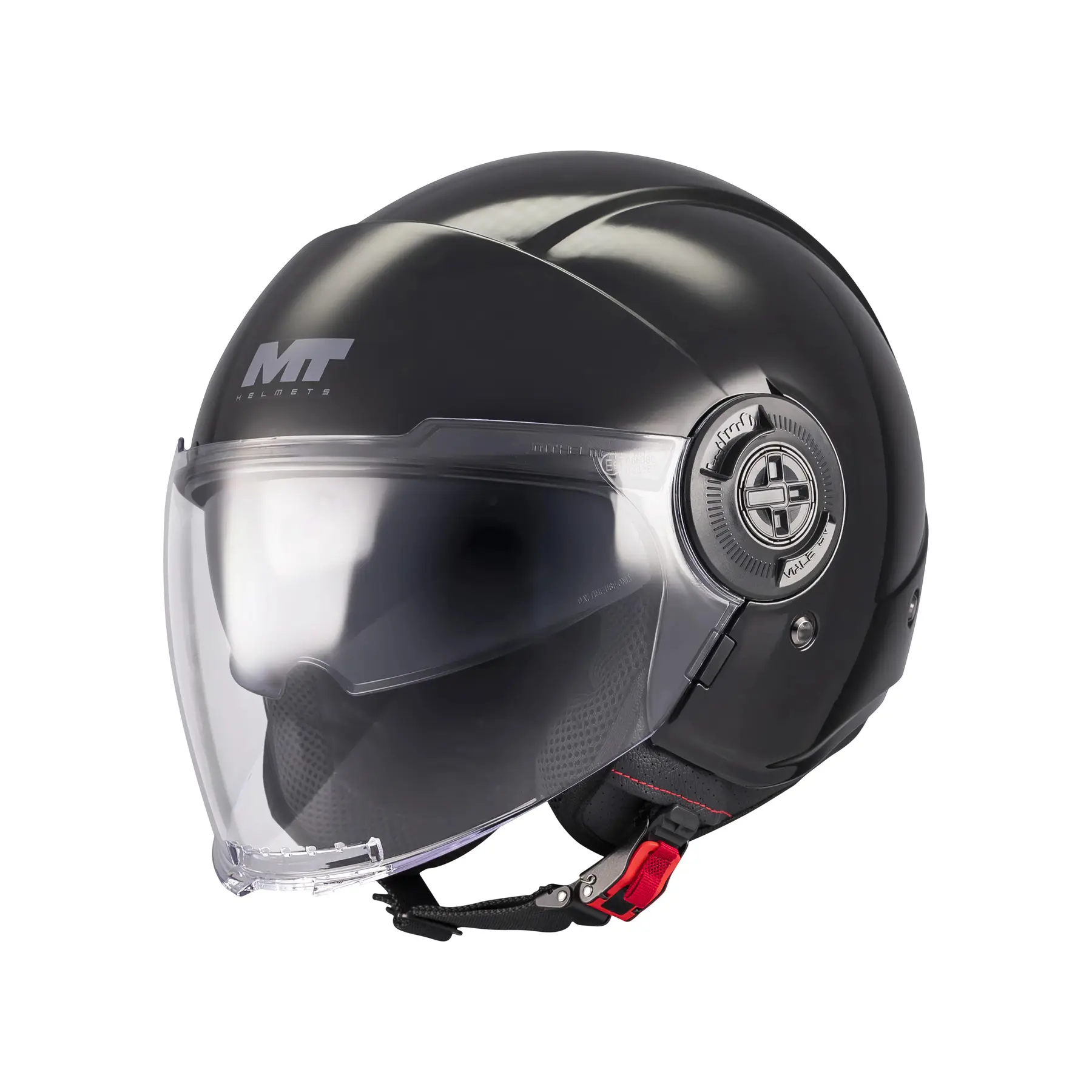 Jet-Motorradhelm MT Helmets Viale SV S Pure A1 Gloss