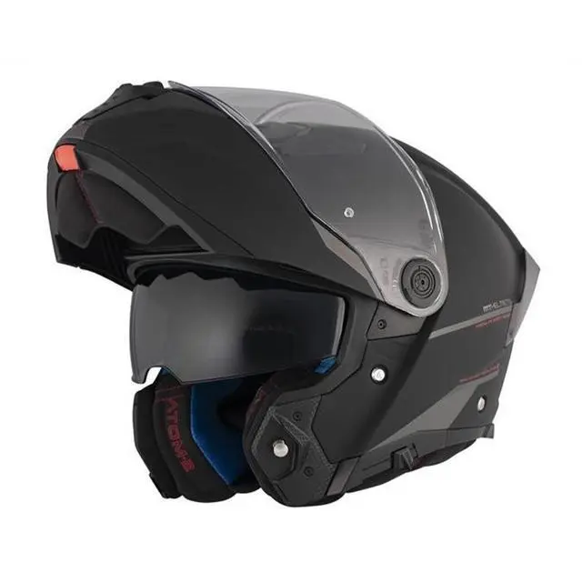 Modularer Motorradhelm MT Helmets Atom 2 SV Solide A1 Mat