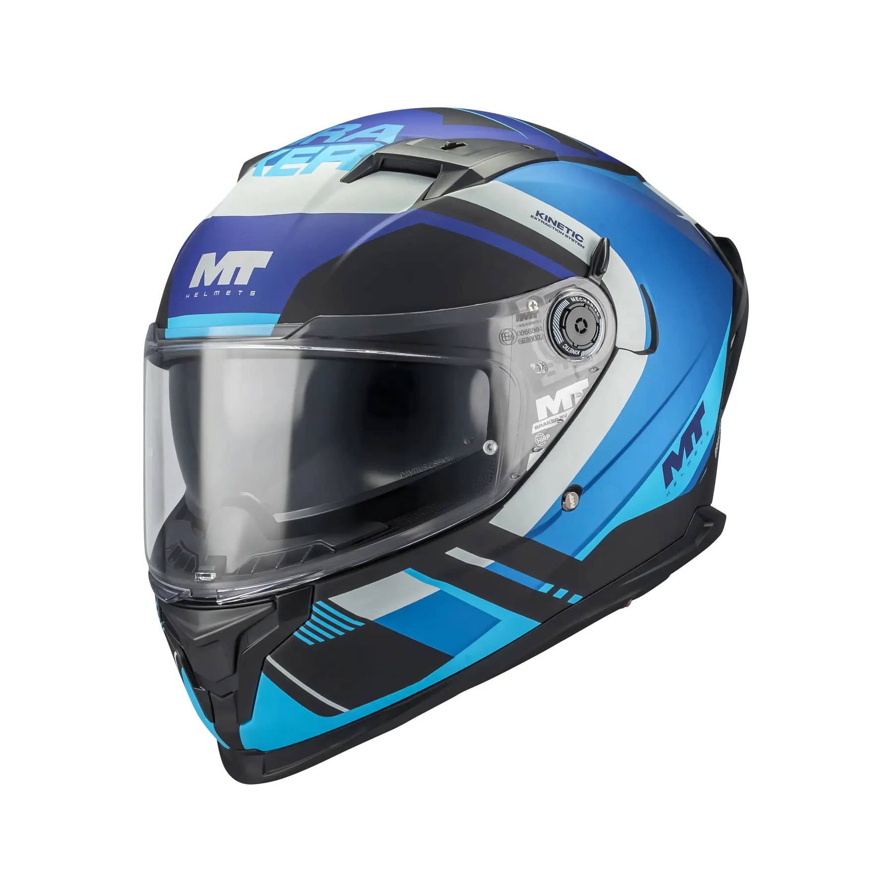 Motorrad-Integralhelm MT Helmets Braker SV Inception B7 Matt