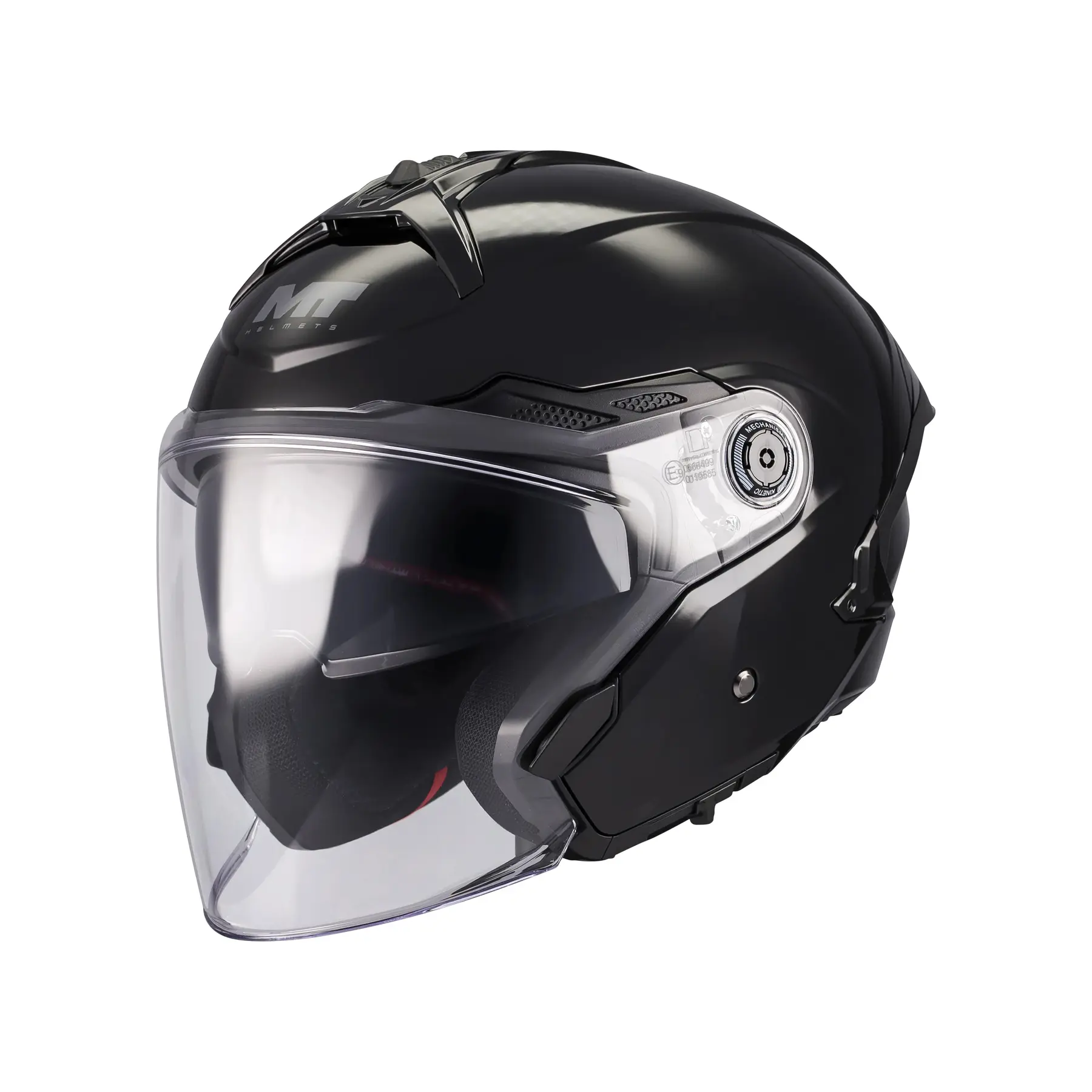 Jet-Motorradhelm MT Helmets Cosmo SV Pure A1 Gloss