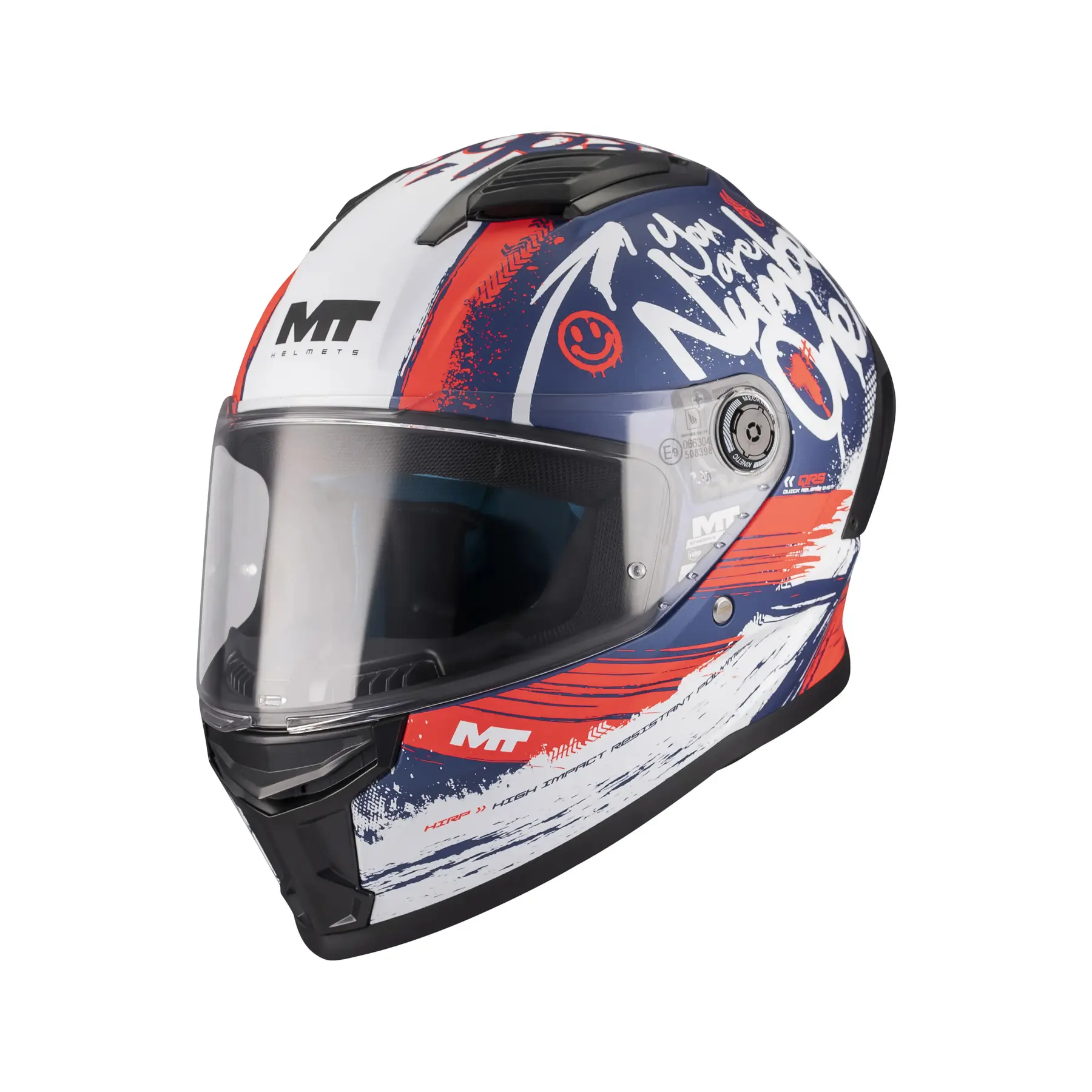Motorrad-Integralhelm MT Helmets Stinger 2 Rocket C17 Matt