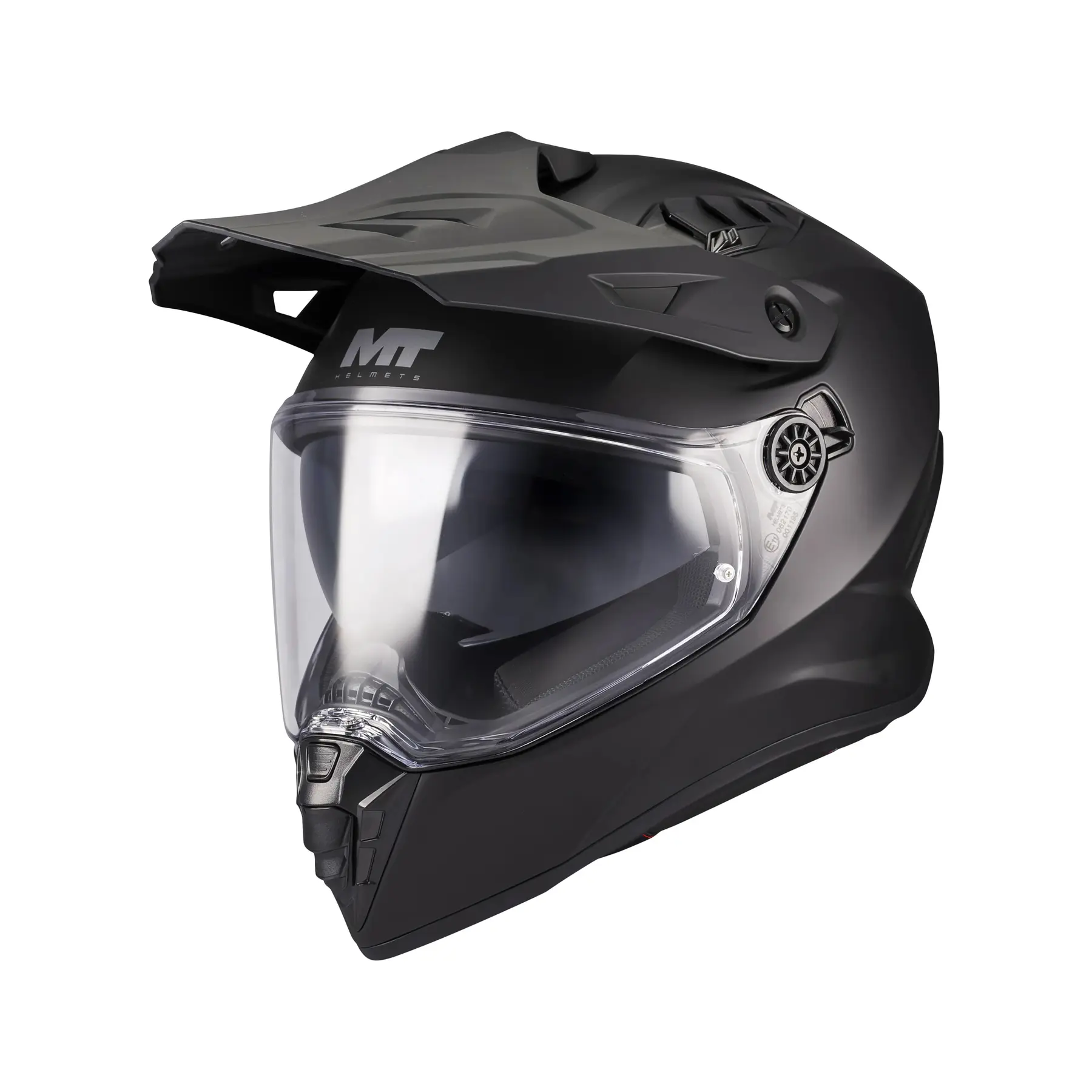 Motorrad-Integralhelm MT Helmets Track SV Pure A1 Matt