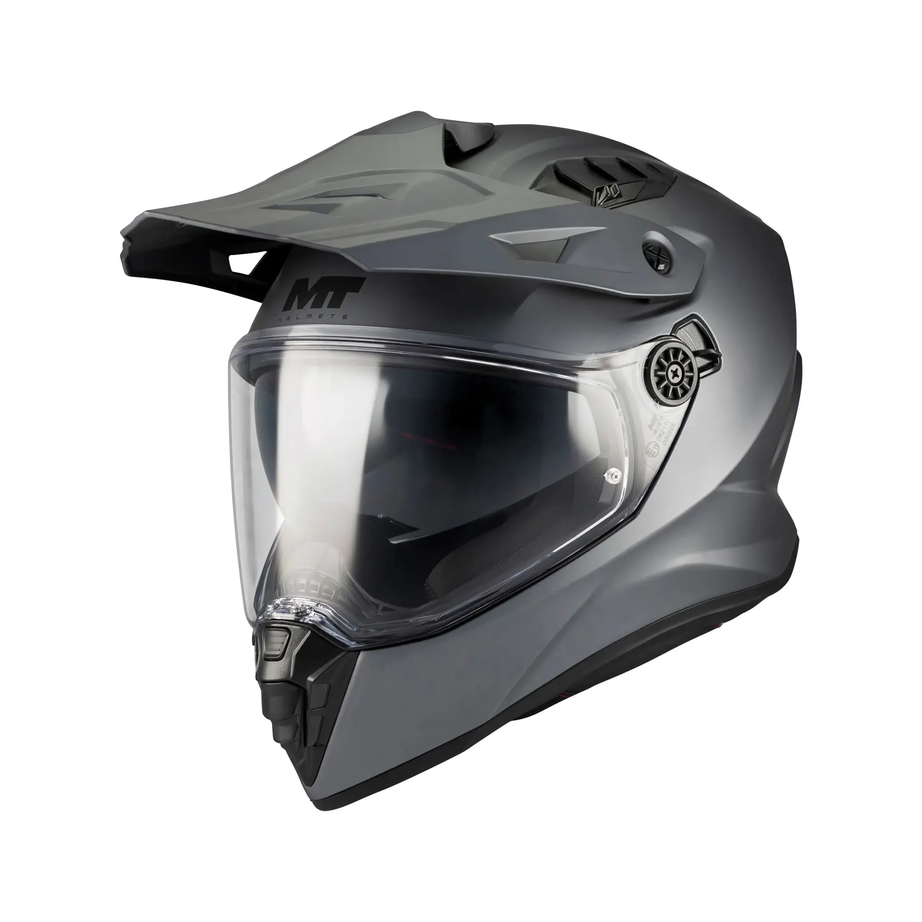Motorrad-Integralhelm MT Helmets Track SV Pure A2 Matt