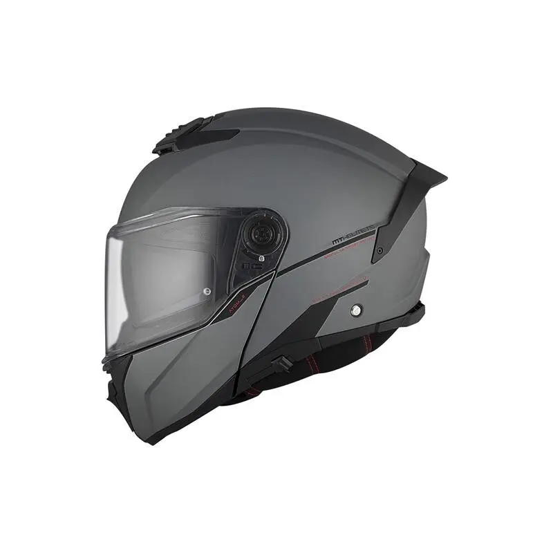 Modularer Motorradhelm MT Helmets Atom 2 SV Solide A2