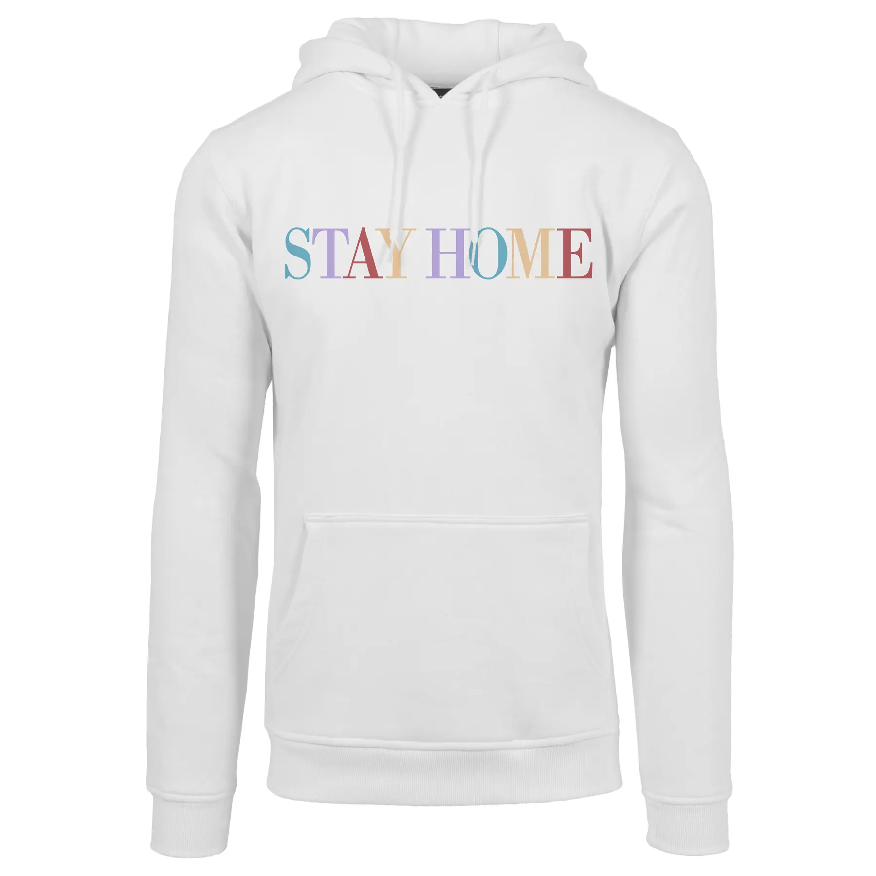 Felpa Mister Tee unisex stay home wording