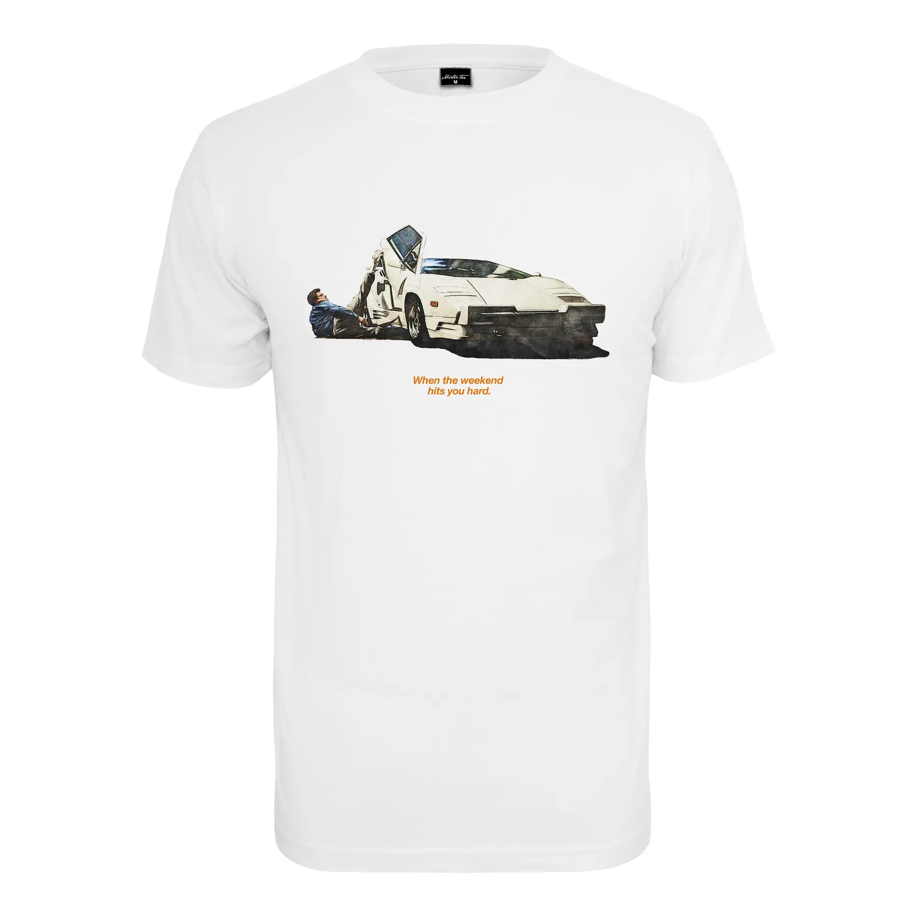 T-shirt Mister Tee weekend wolf