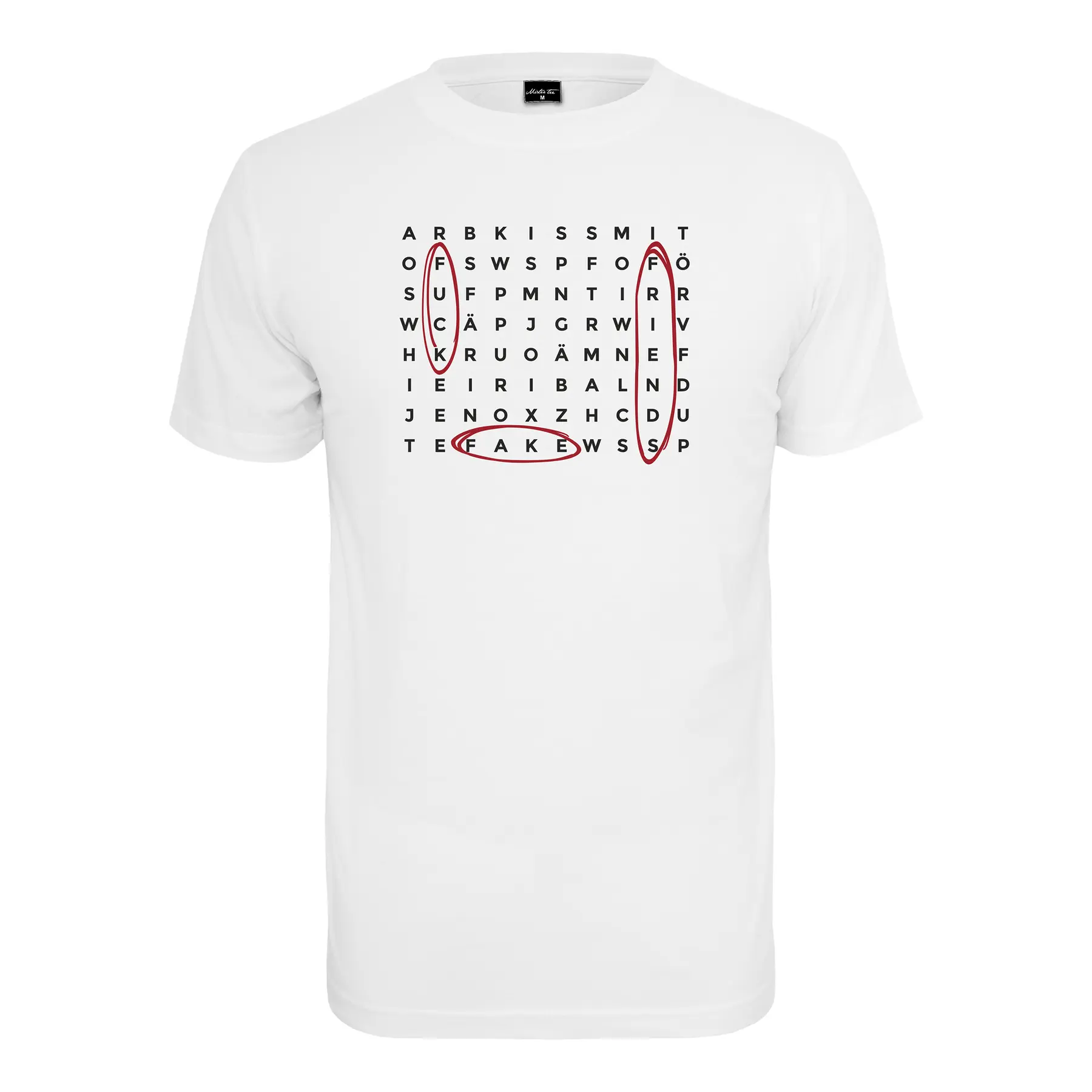 T-shirt Mister Tee crossword