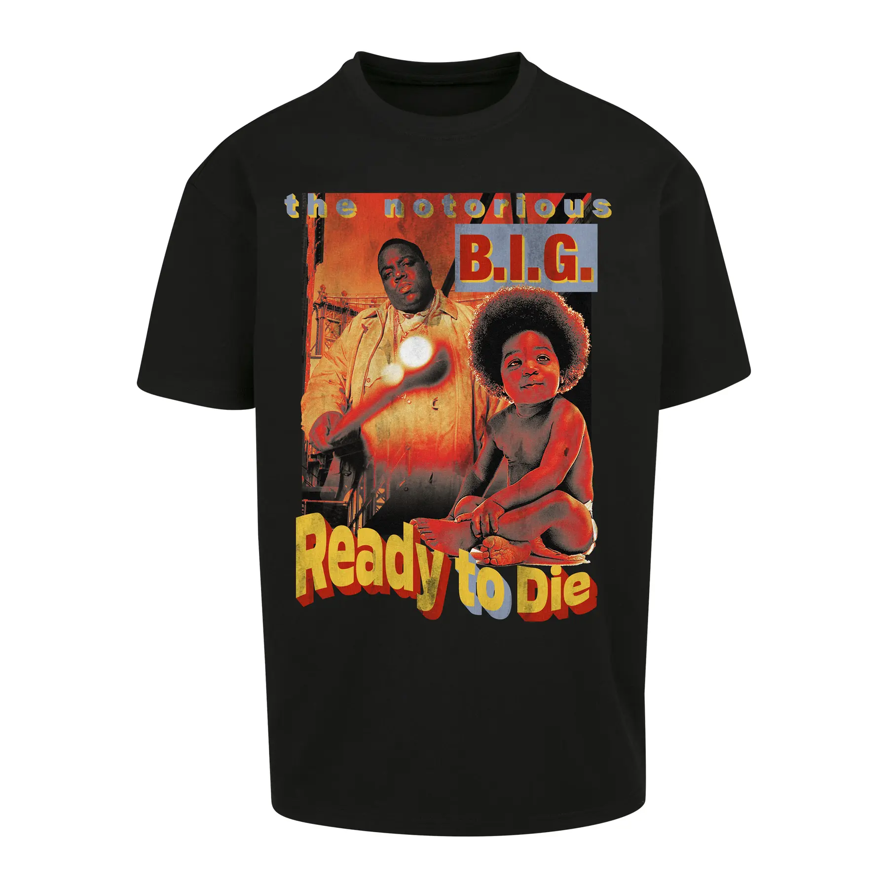 Maglietta Mister Tee Biggie Ready To Die Oversize