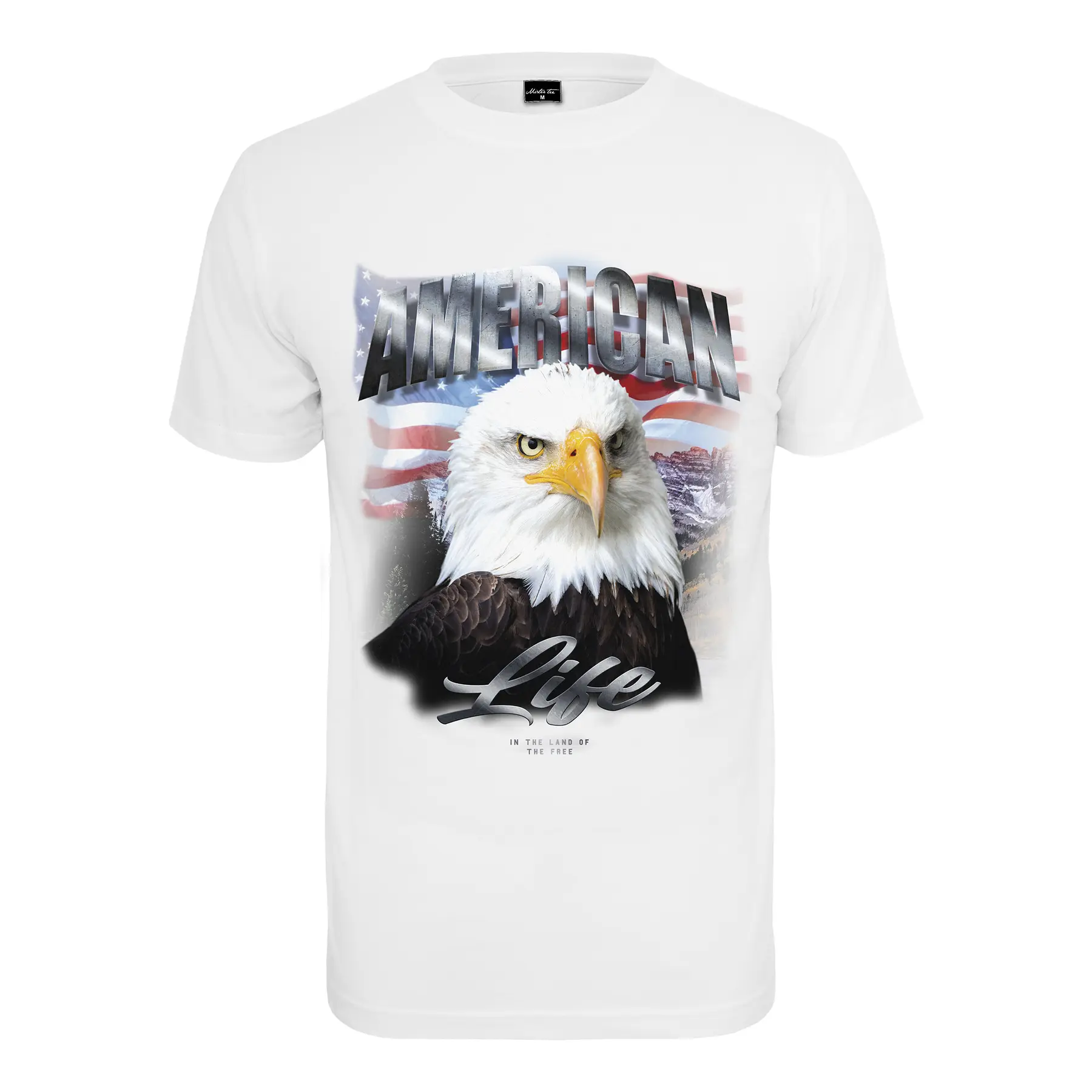 T-shirt Mister Tee american life eagle