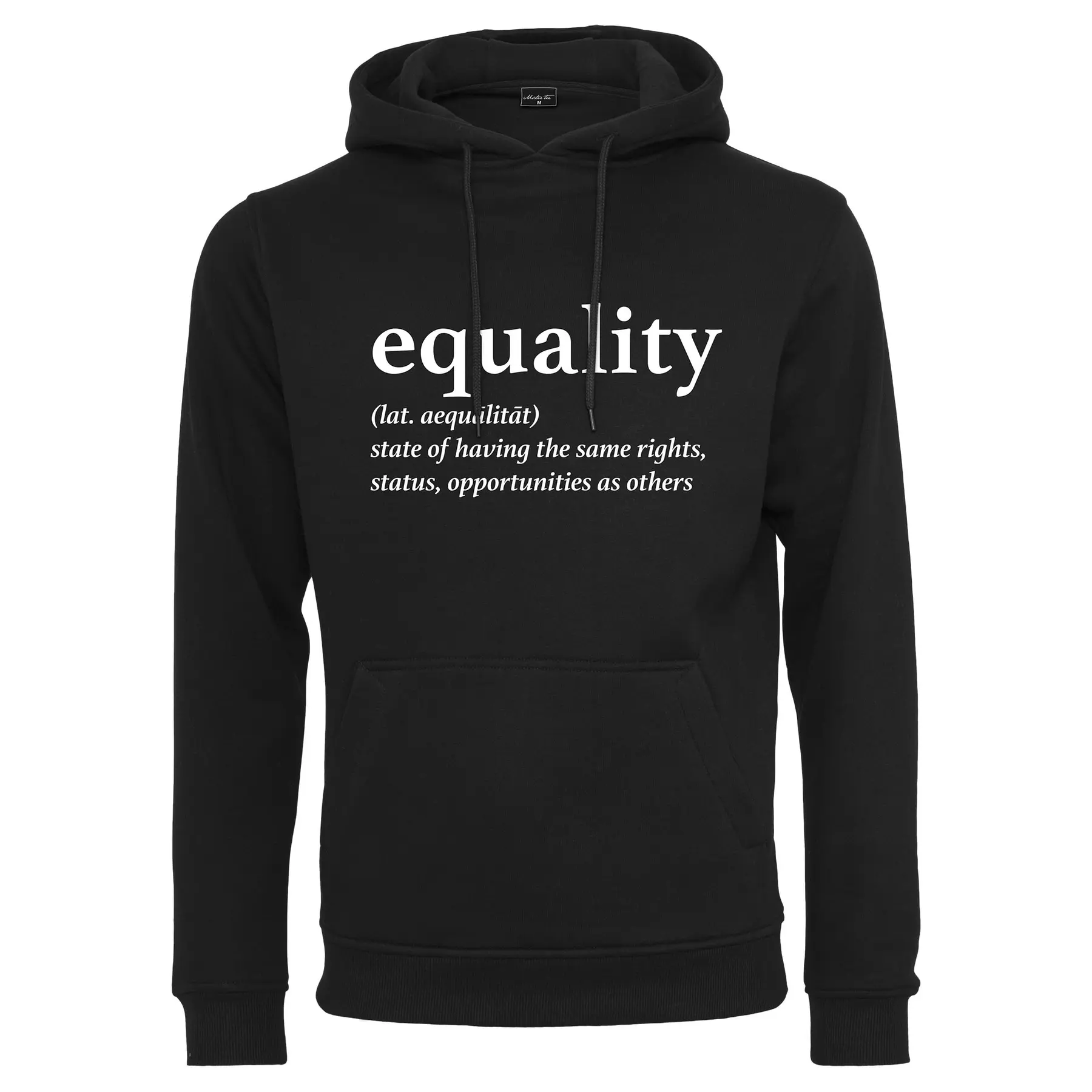 Felpa da donna Mister Tee equality definition