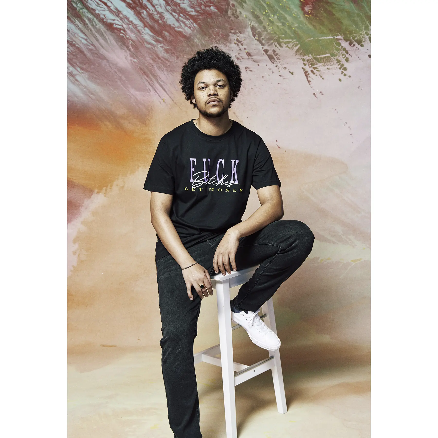 T-shirt Mister Tee fb get money