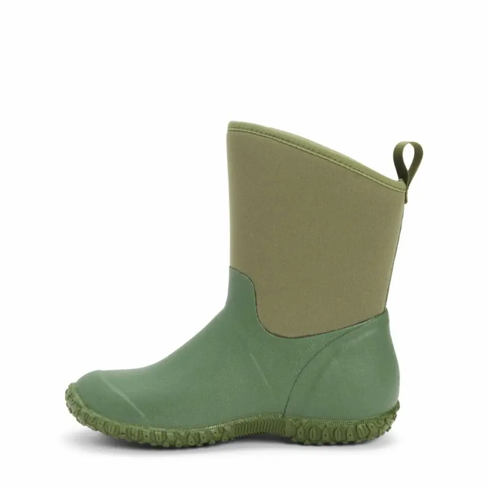 The Original Muck Boot Company Muckster II Mid Rubber Boots for Women - Green Floral