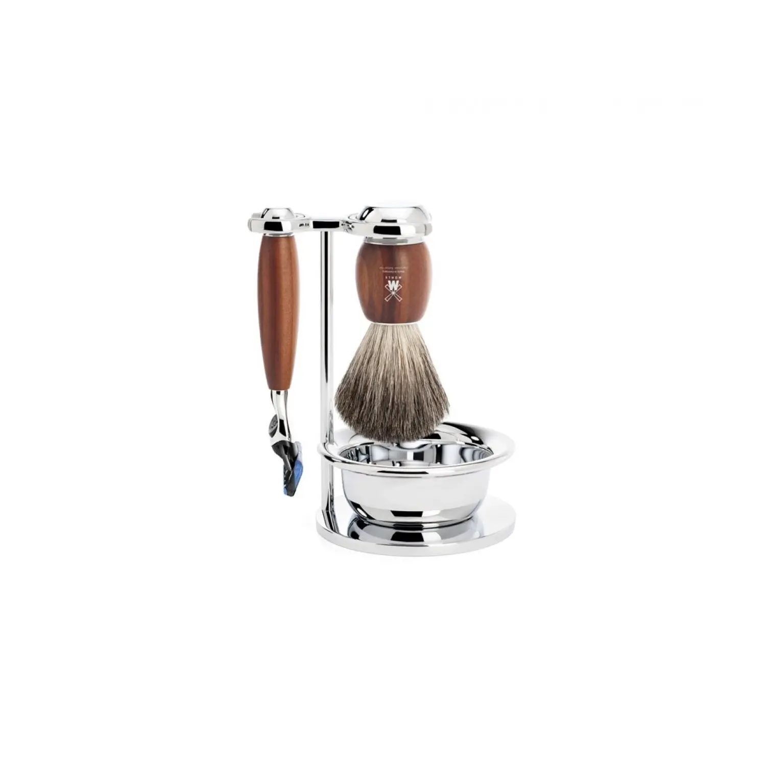 Kit de rasage Mühle Vivo Fusion Pur Prunier (x4)