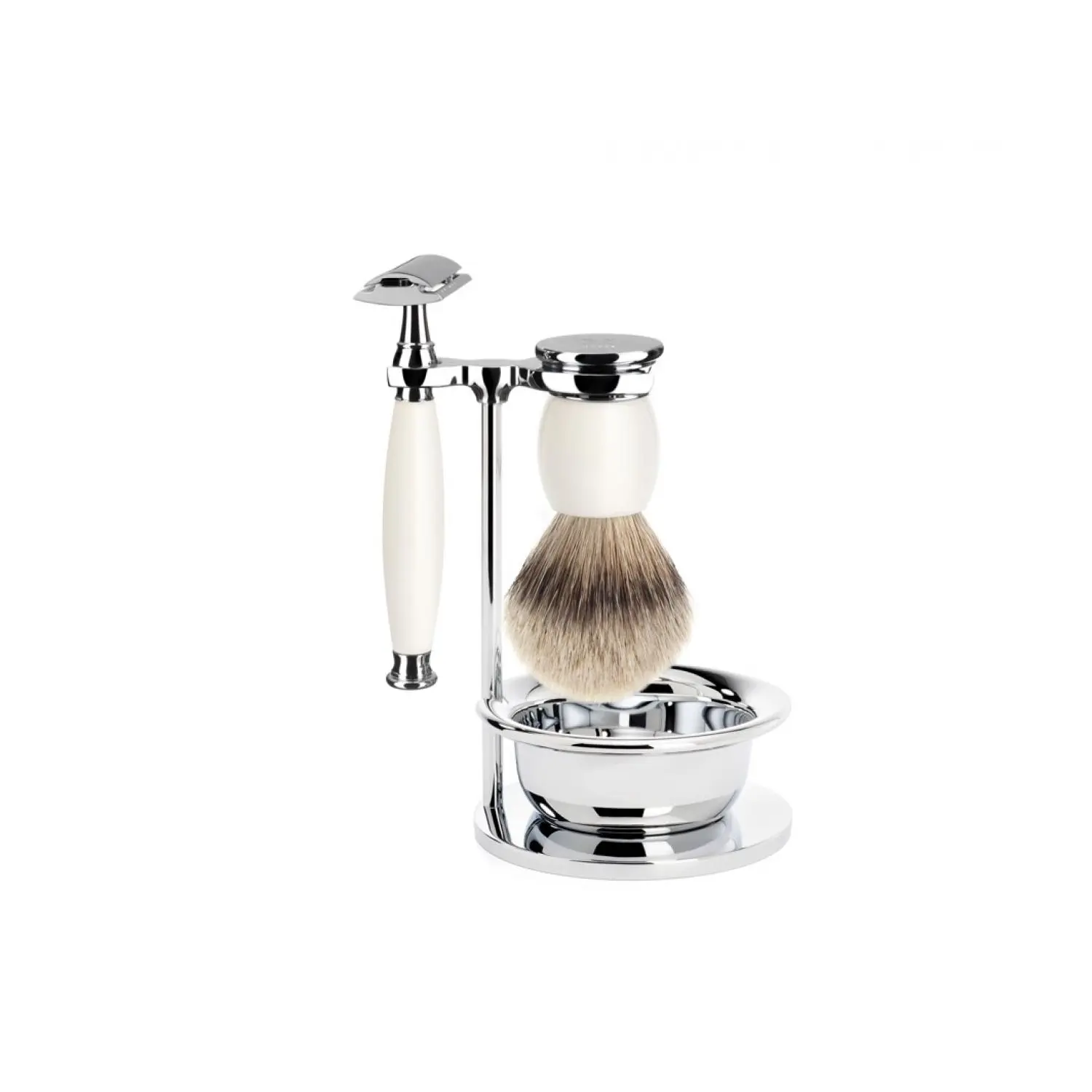 Kit de rasage de sécurité Mühle Sophist Pur (x4)