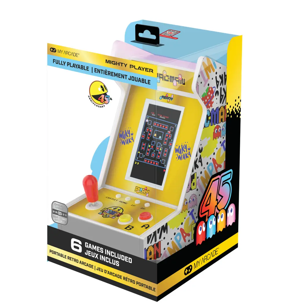 Jeux d'Arcade My Arcade Pac-Man 45e anniversaire Mighty Player