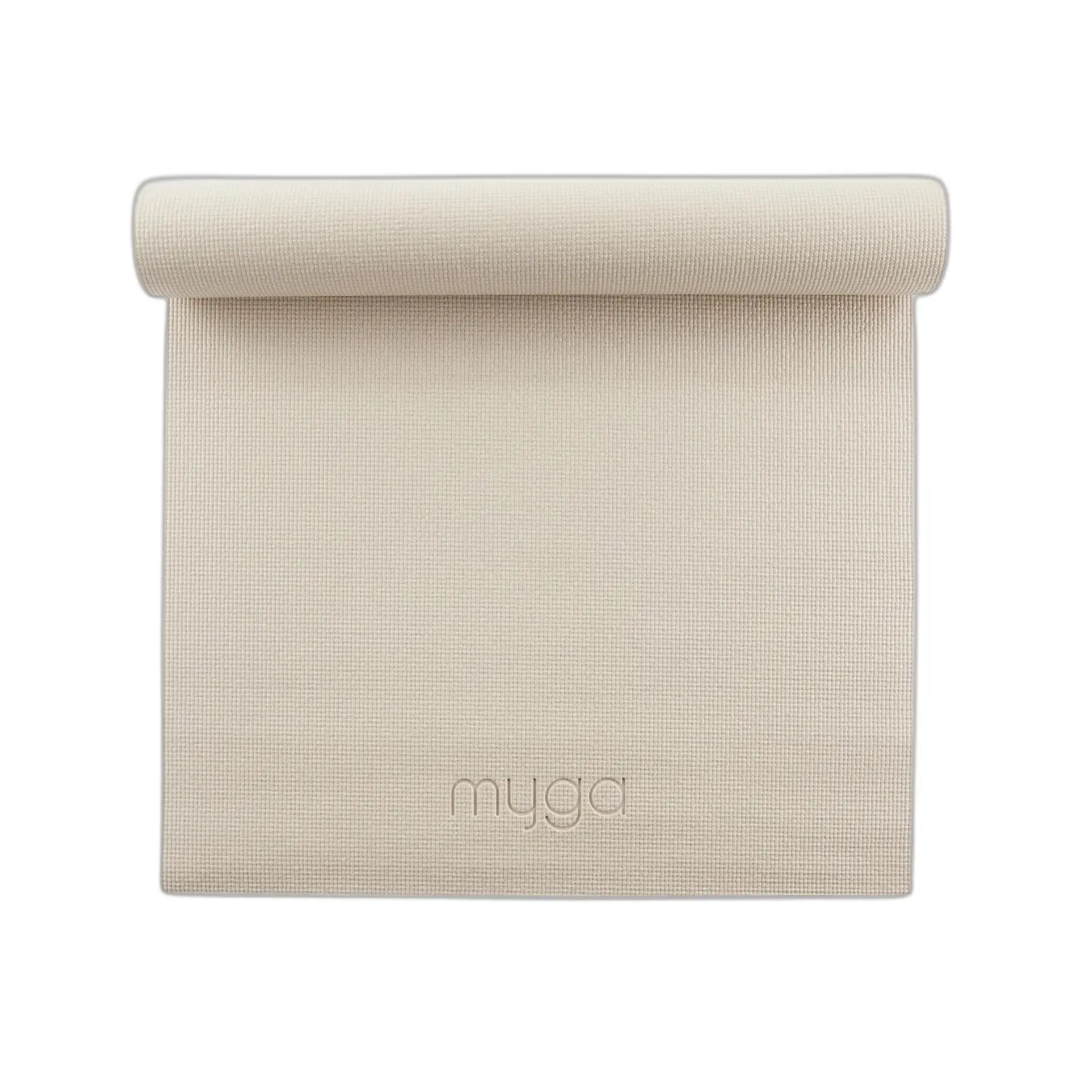 Myga Beige Rutschfester Yoga- Und Fitnessmatte