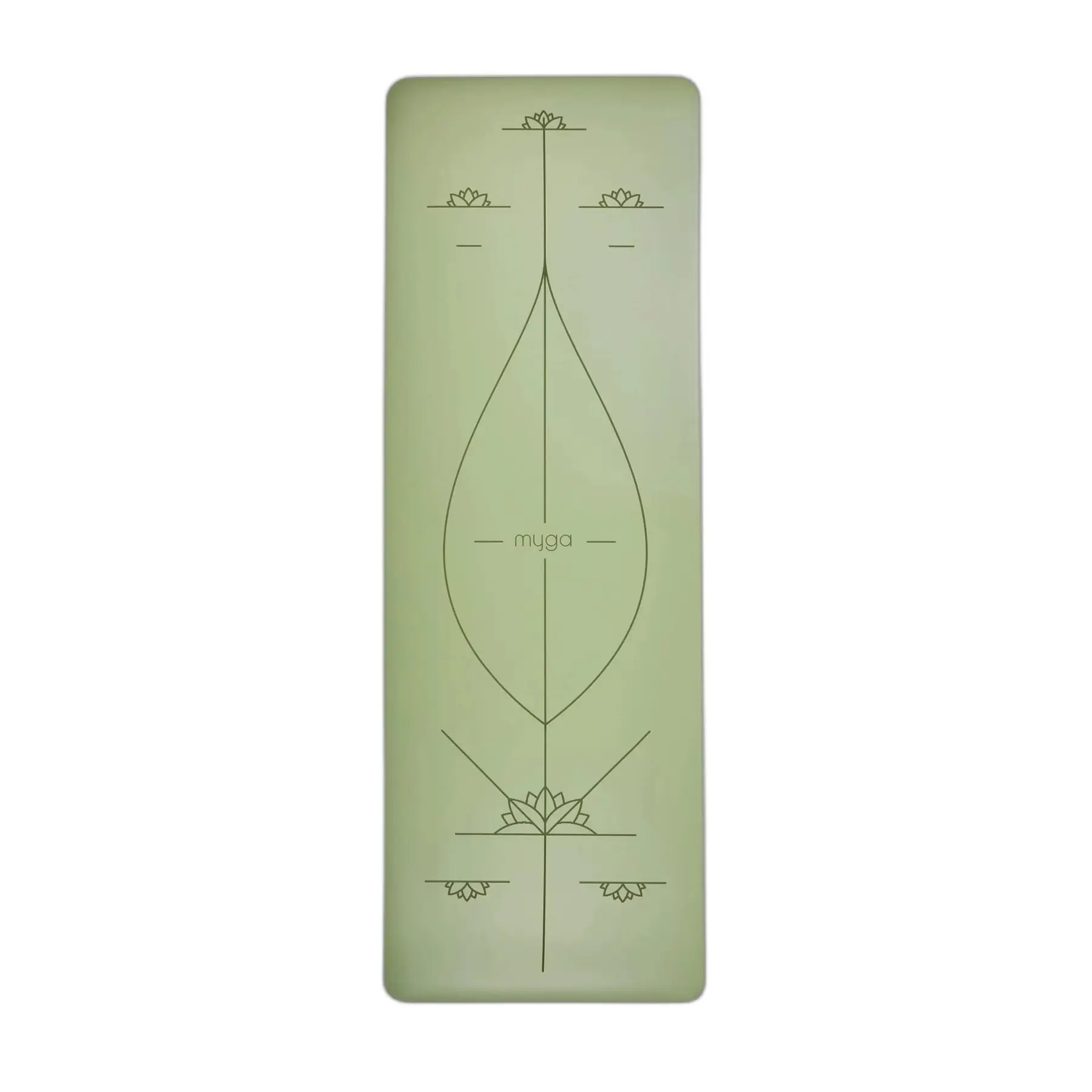 Extra große Yogamatte für das Lotus-Alignment Myga