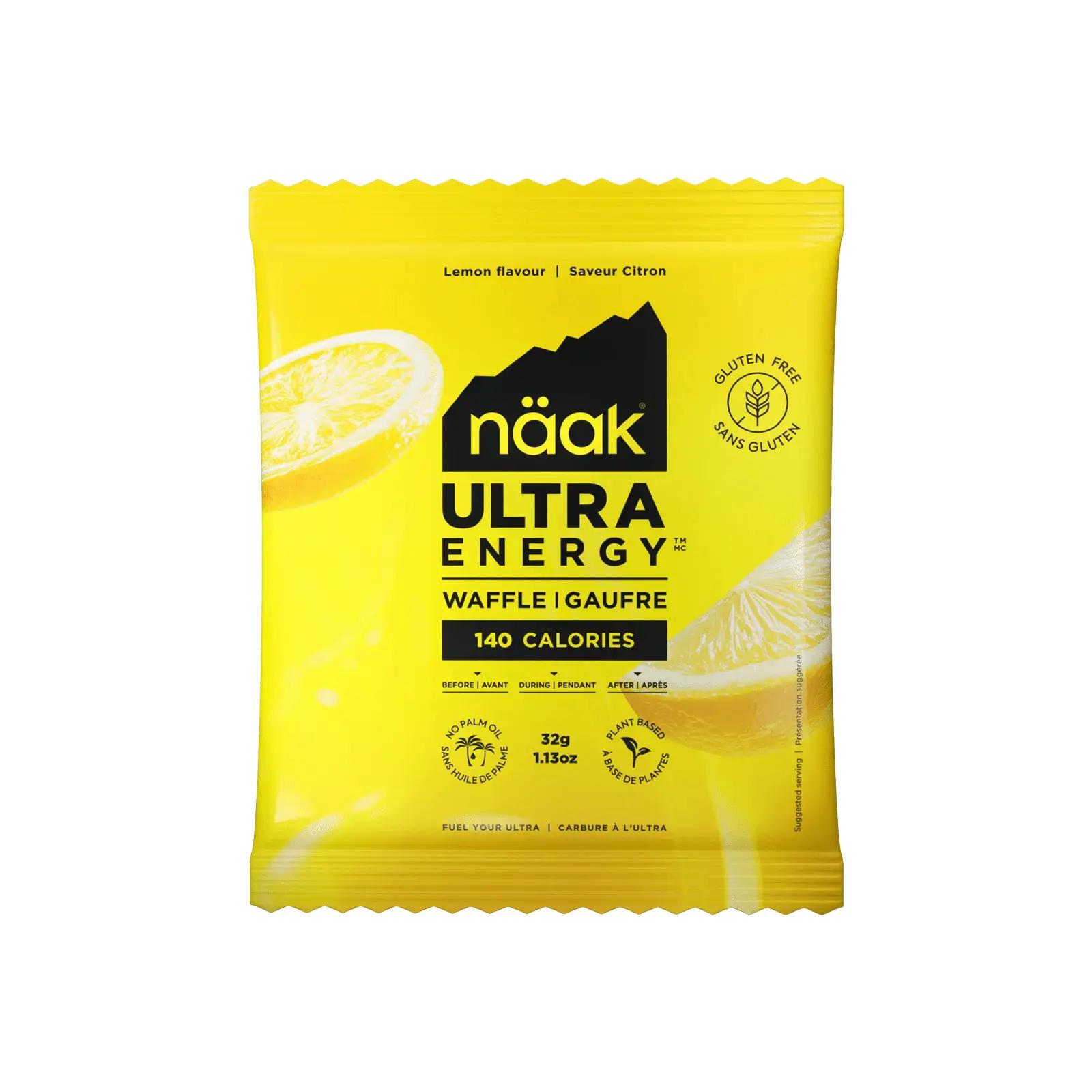 Gâteau energetico, wafer al gusto limone Naäk