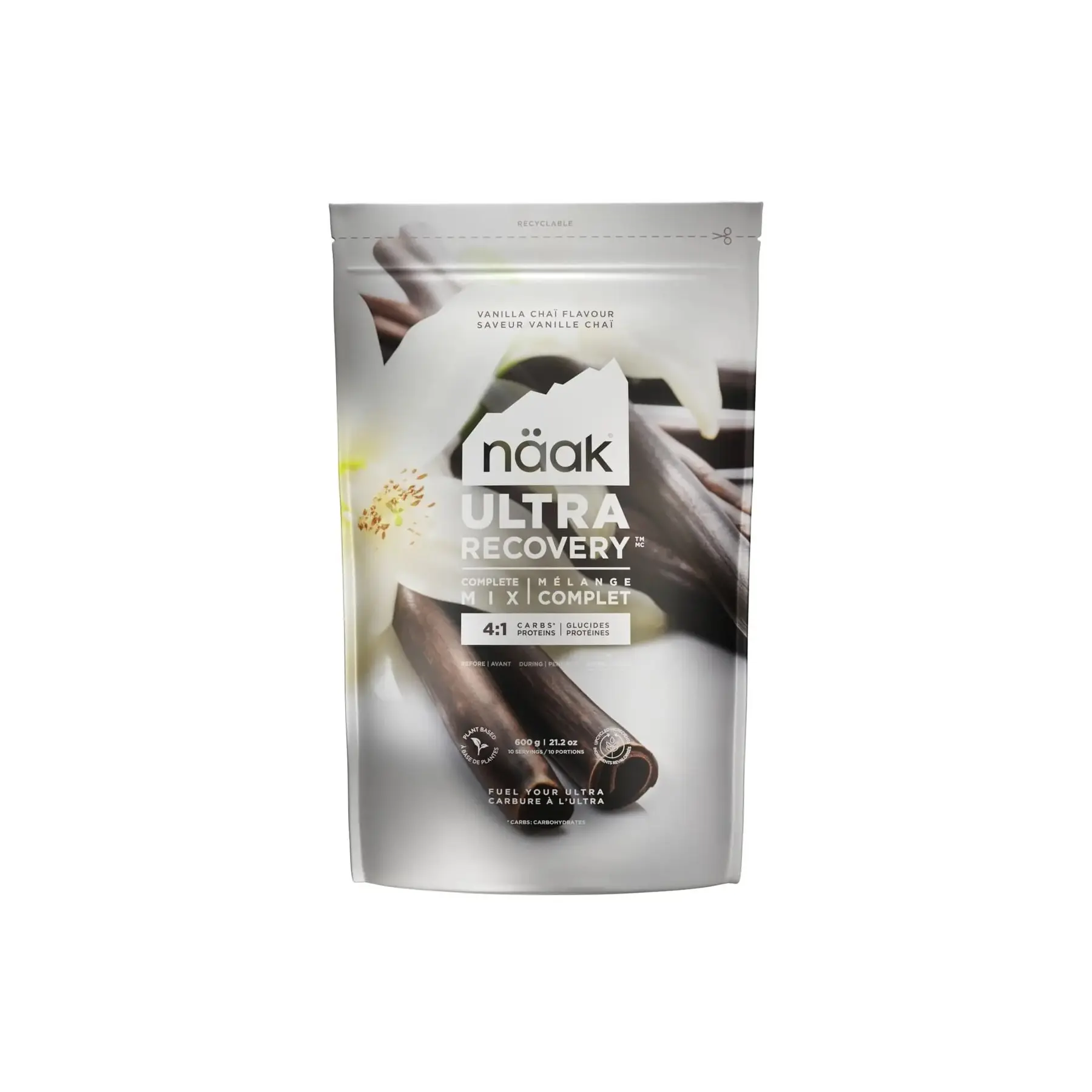 Bebida isotónica sabor vainilla chai Naäk