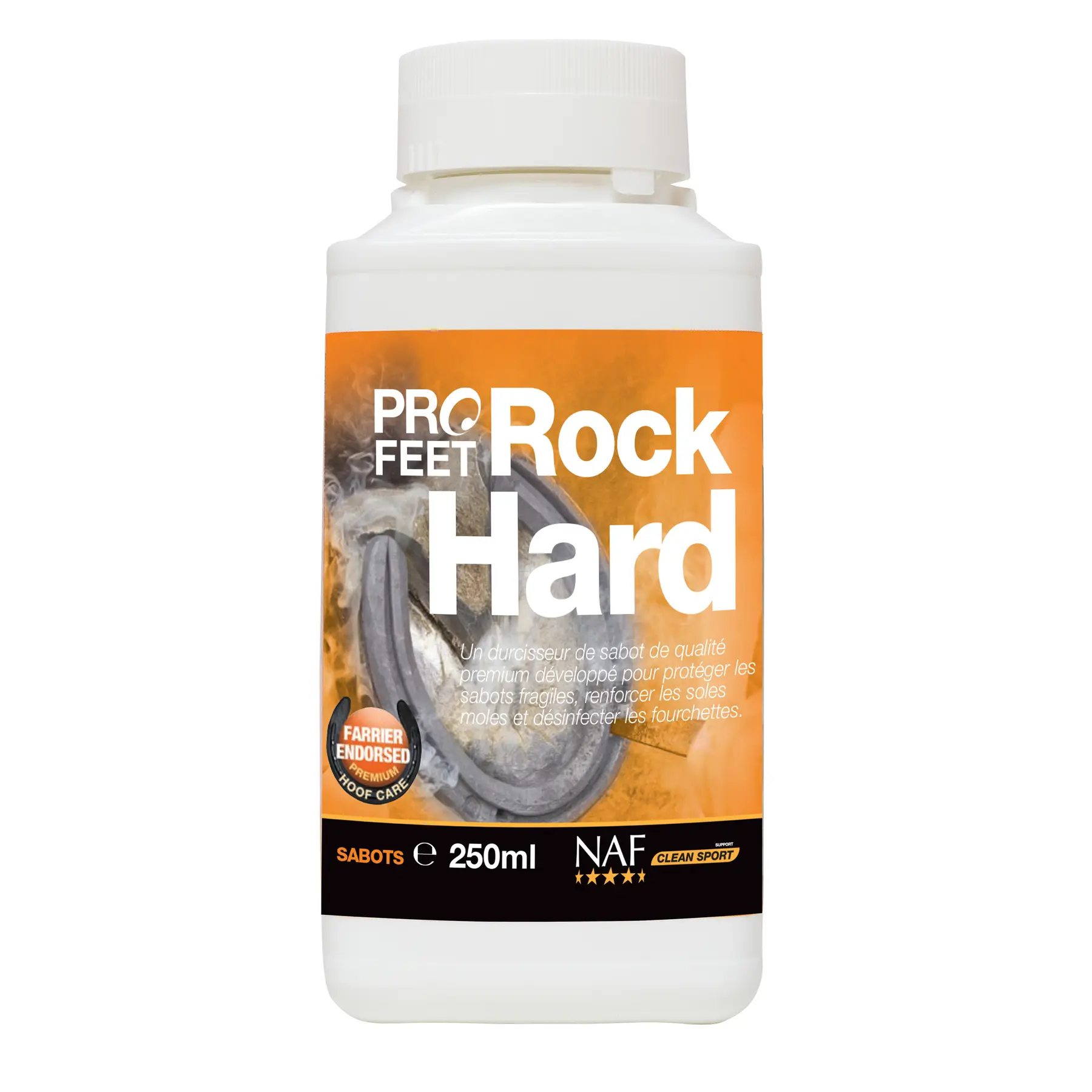 Naf Orange Hufhärter Für Pferde Profeet Rock Hard