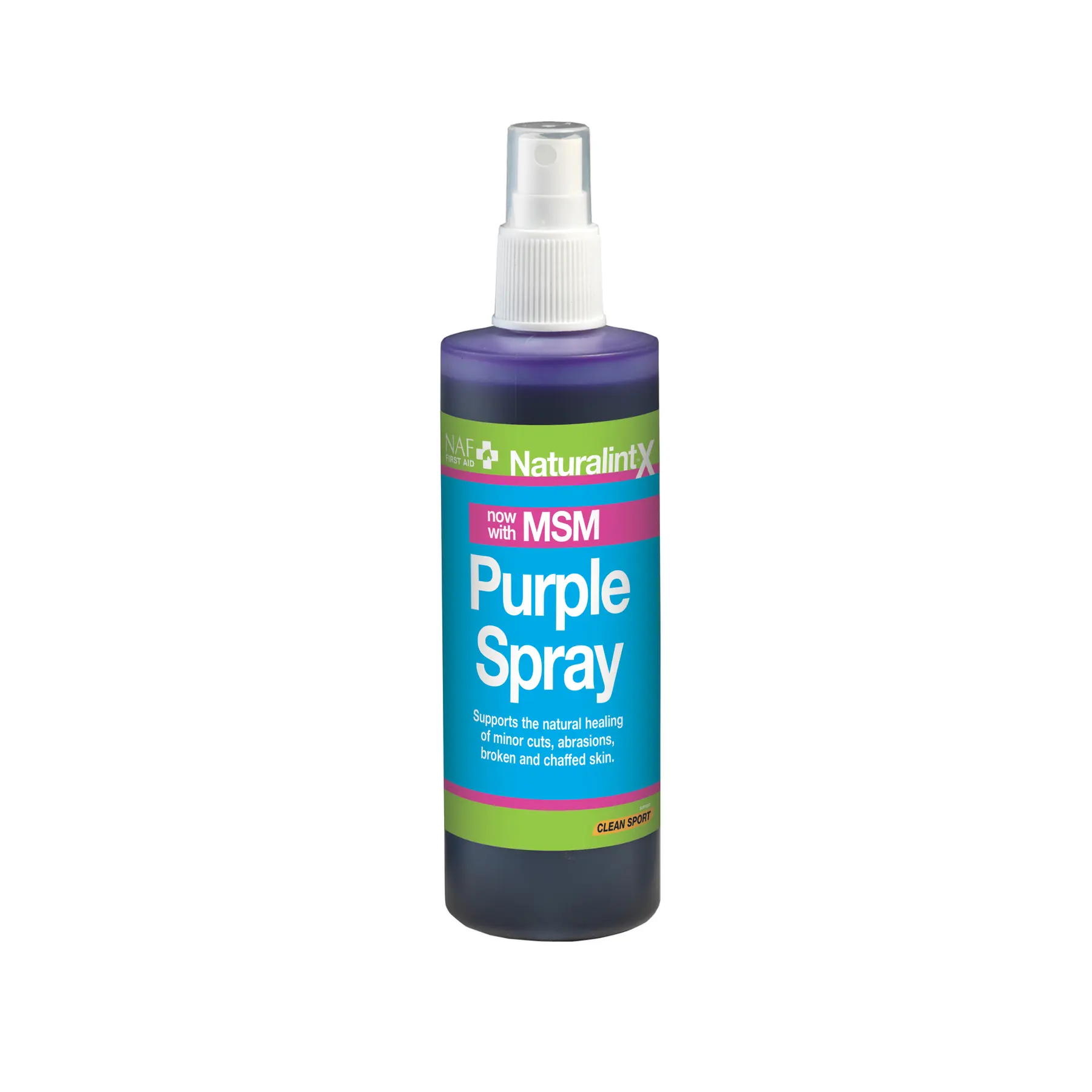 Healing repellent spray for horses NAF NaturalintX Aloe Vera