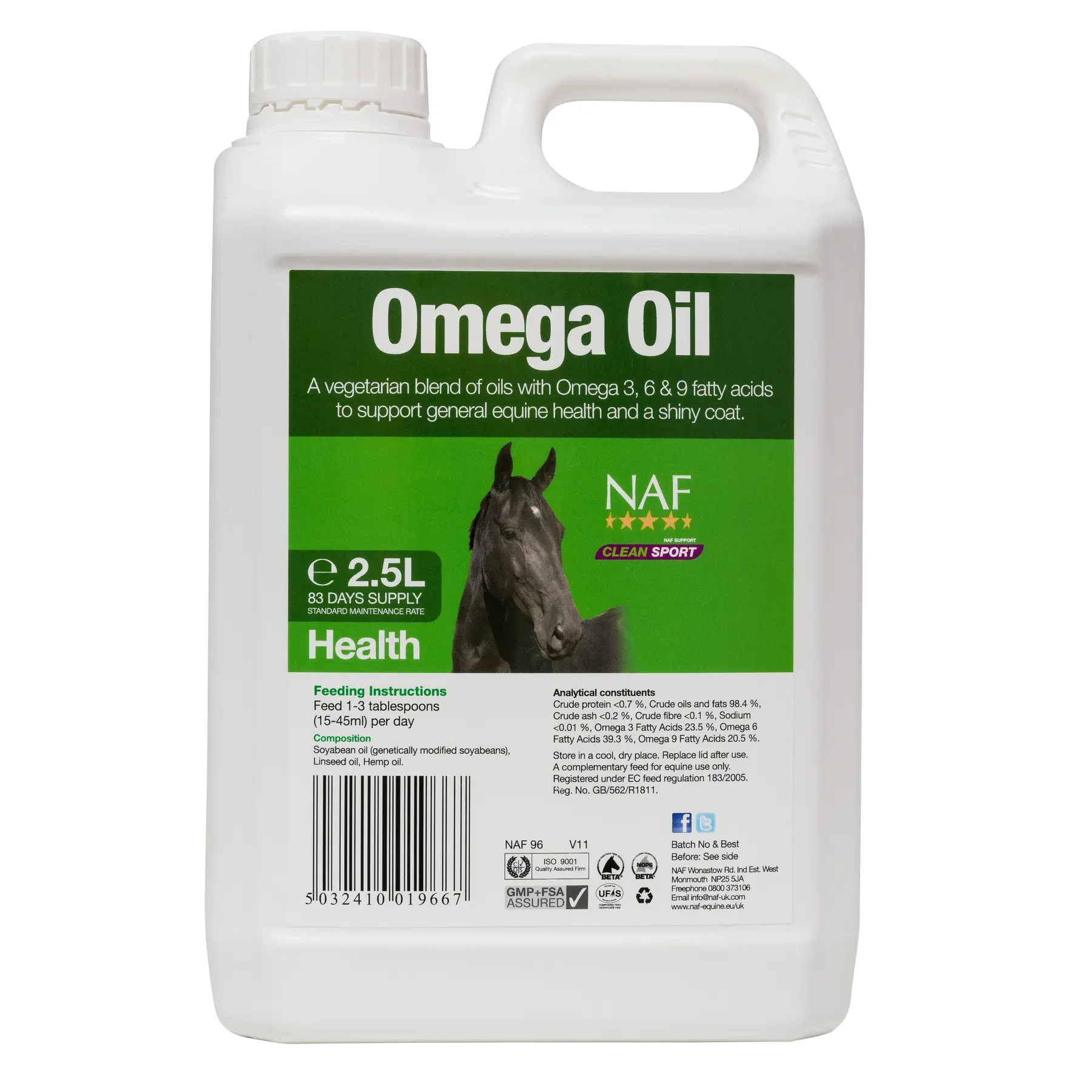 Horse oil NAF Oméga