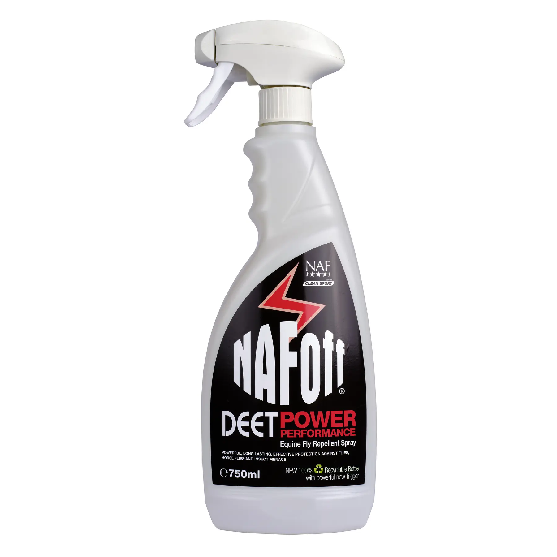 Spray anti-insetti per cavalli NAF Deet Power Performance