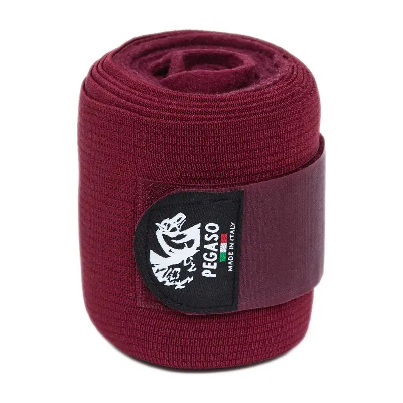 Pair of working bandages for horses + fleece Nanny Blue