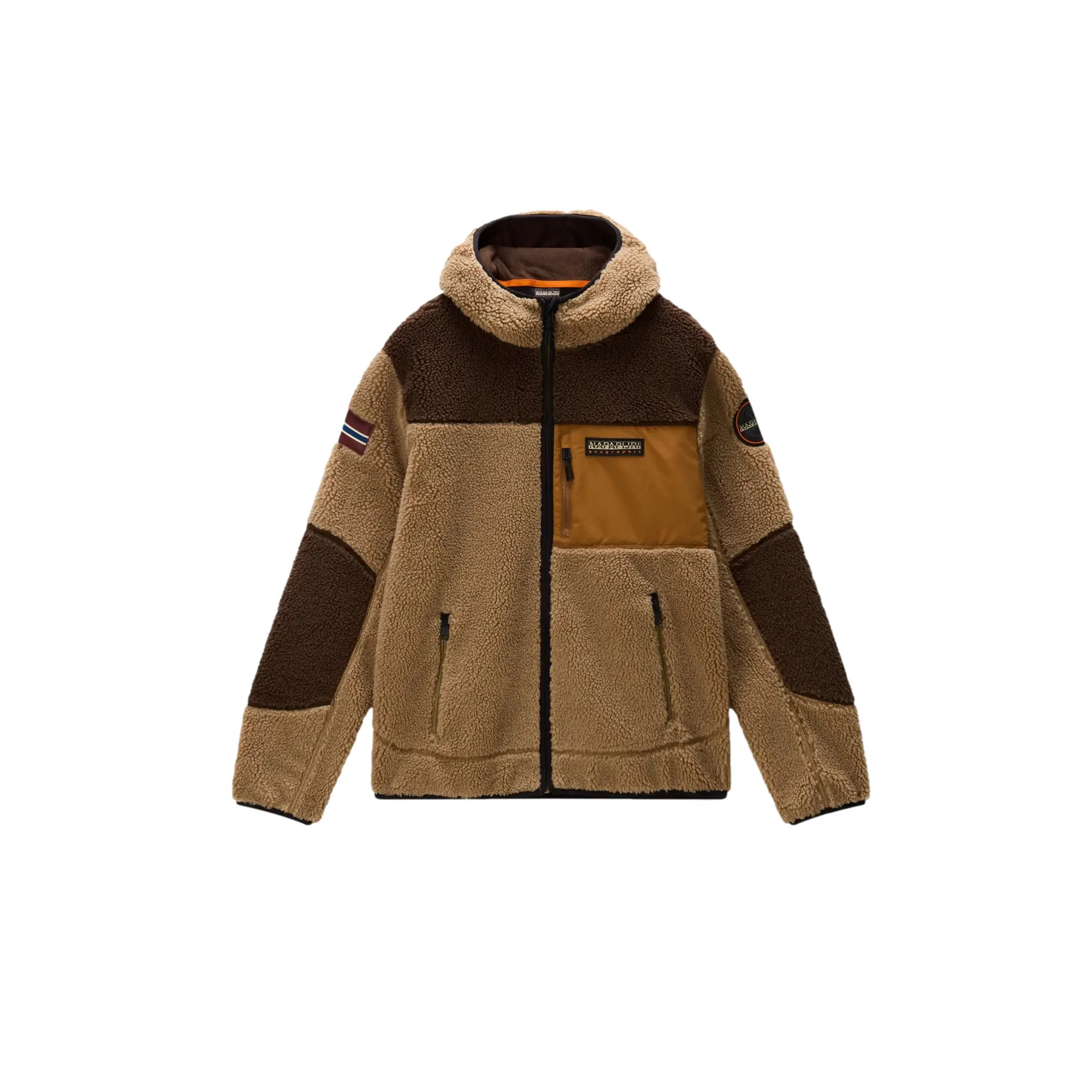 Giacca con zip e cappuccio Napapijri Yupik