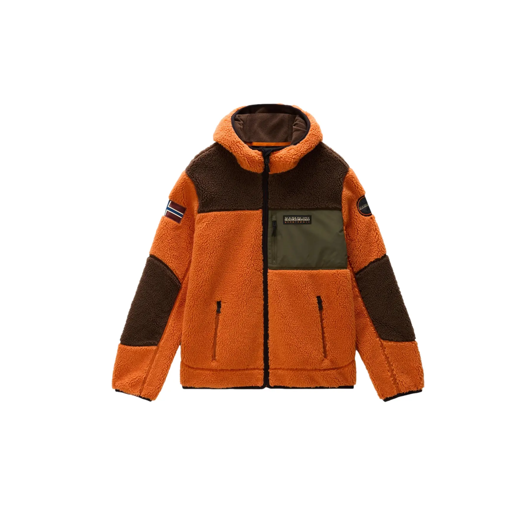 Giacca con zip e cappuccio Napapijri Yupik