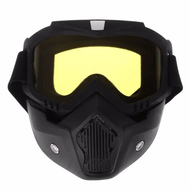 La maschera pazza con schermo Le Motard Bleu