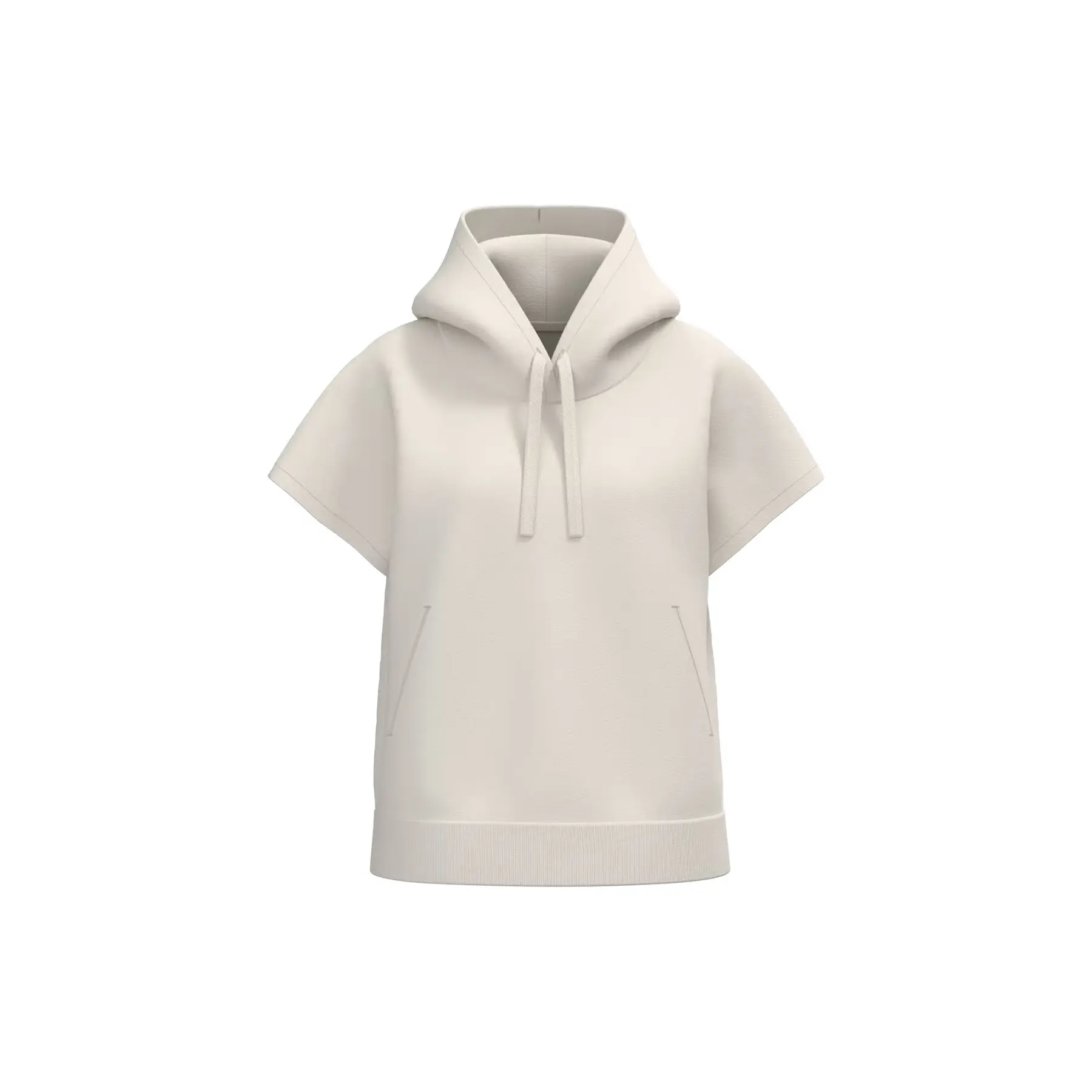 Oversized Ärmelloses Kapuzensweatshirt für Damen Native Spirit French Terry